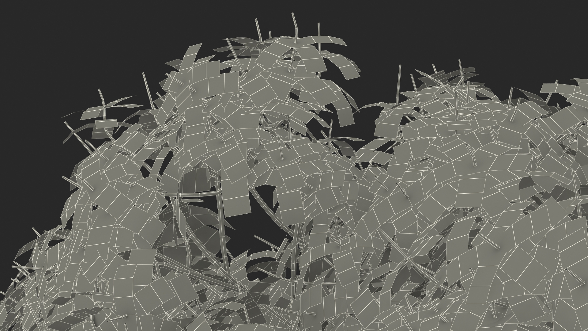 3D model Rhododendron Tree Foliage