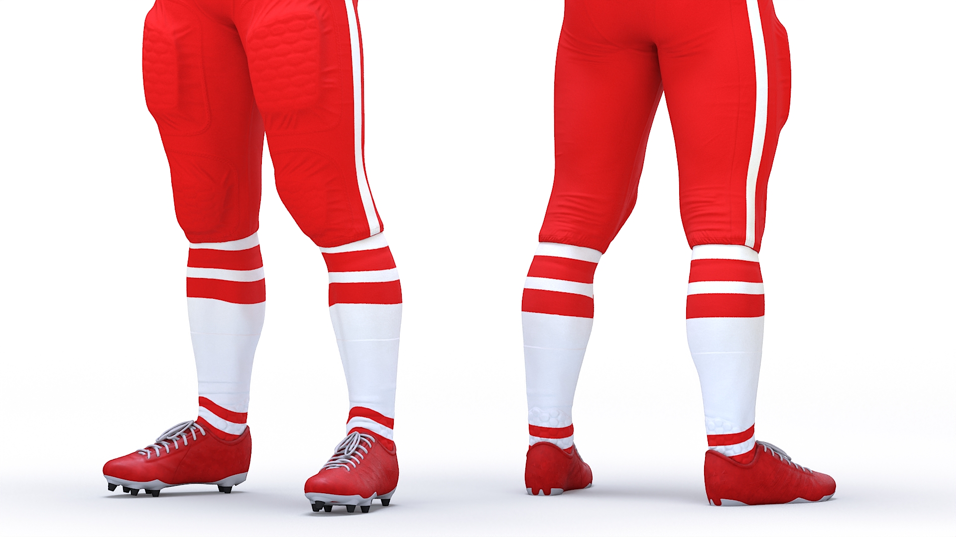 3D Uniform Black Man Football Player with Rugby Helmet Headguard A-Pose model