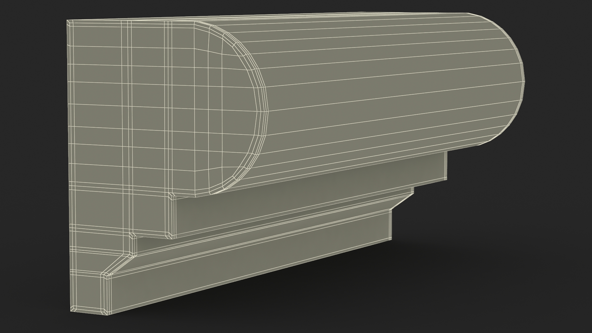 3D Architectural Molding Gypsum Type 15