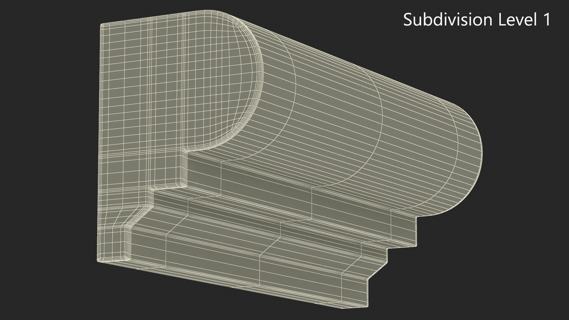 3D Architectural Molding Gypsum Type 15