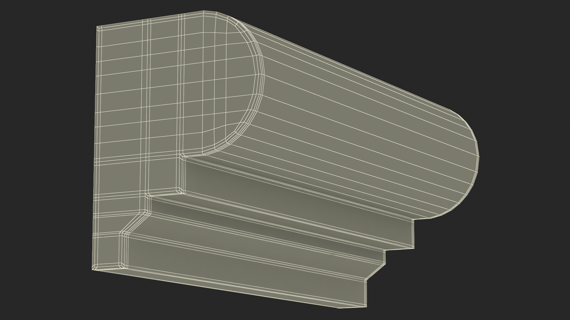 3D Architectural Molding Gypsum Type 15