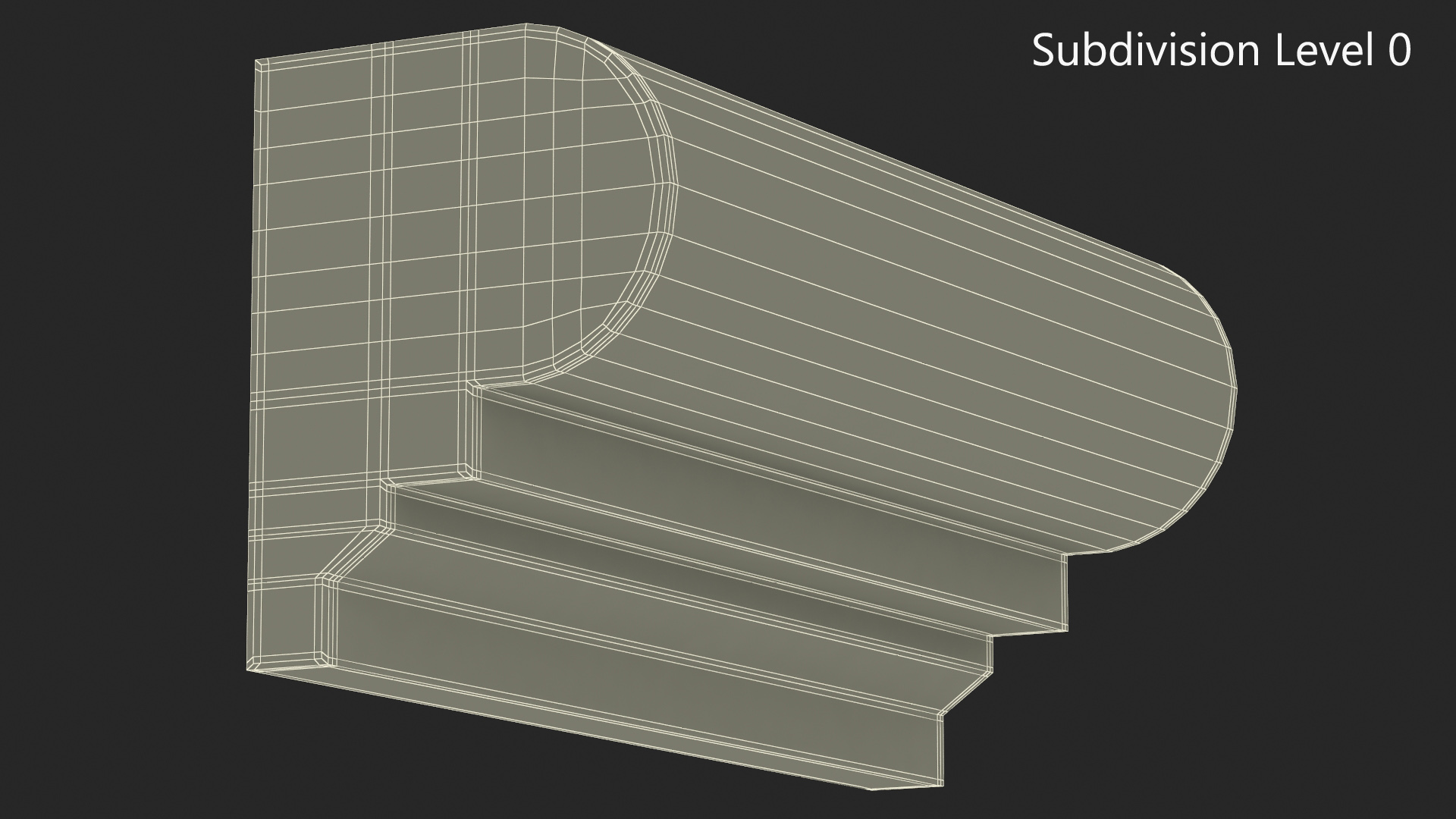 3D Architectural Molding Gypsum Type 15