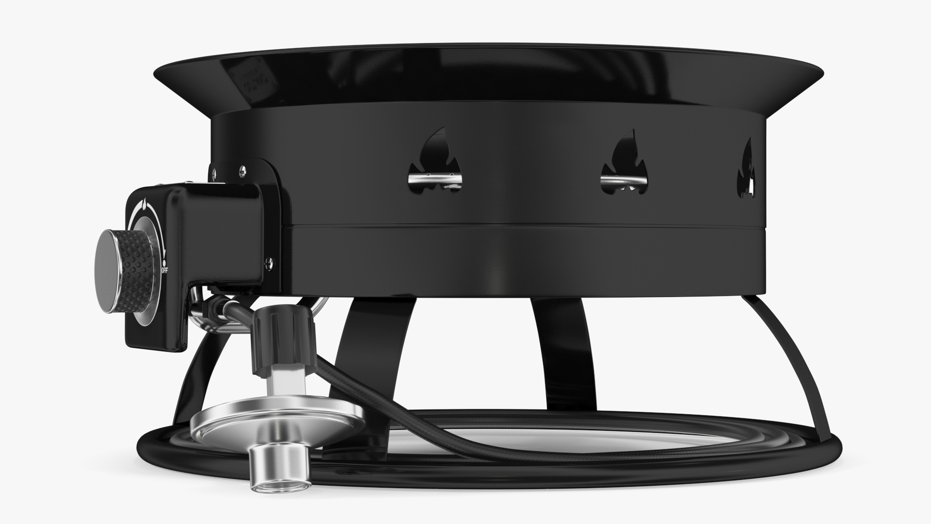 Portable Fire Pit Open 3D