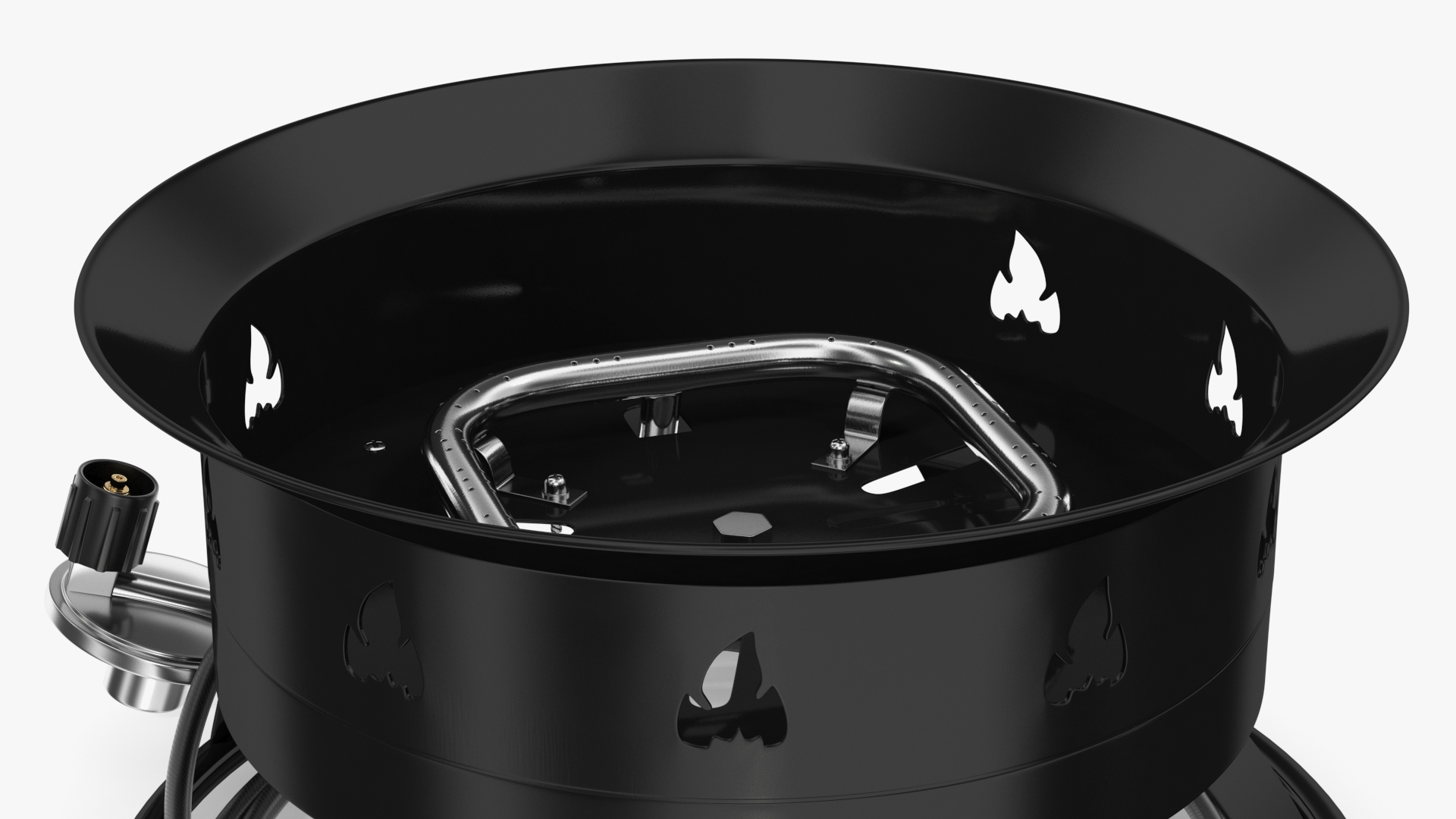 Portable Fire Pit Open 3D