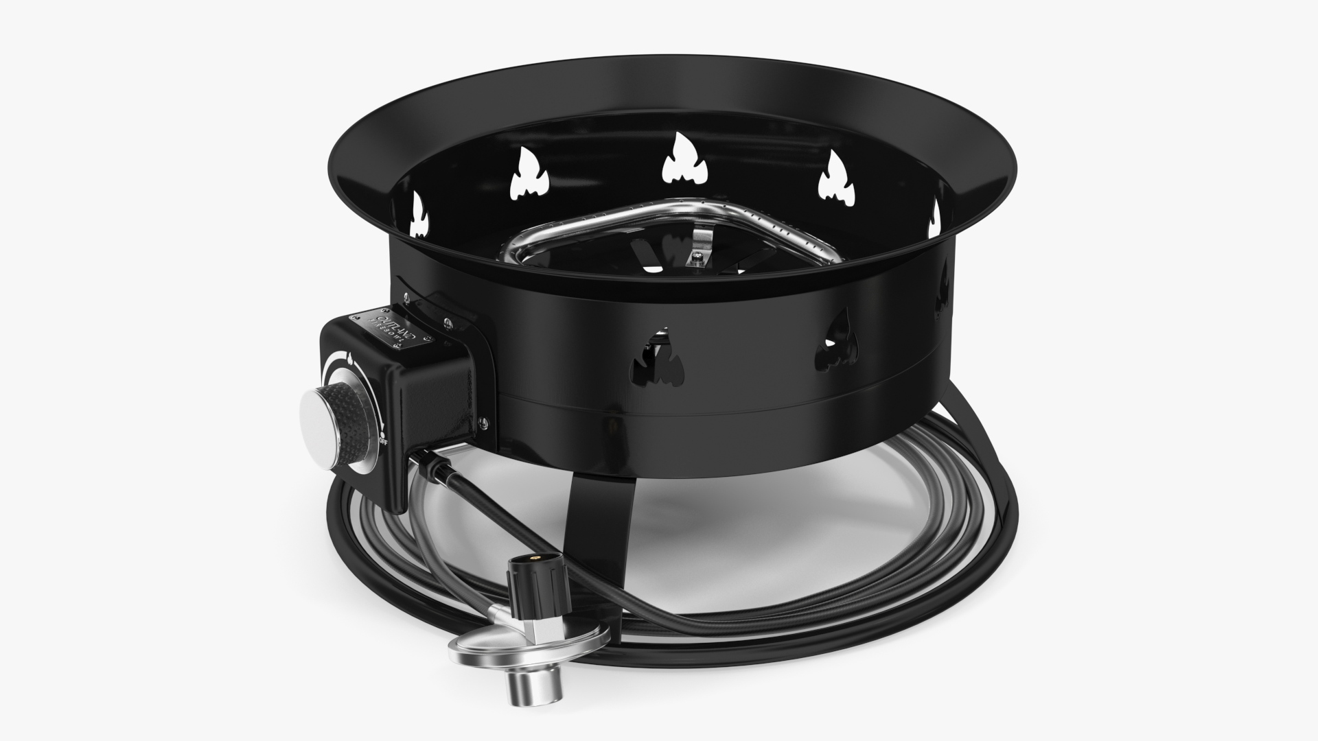 Portable Fire Pit Open 3D