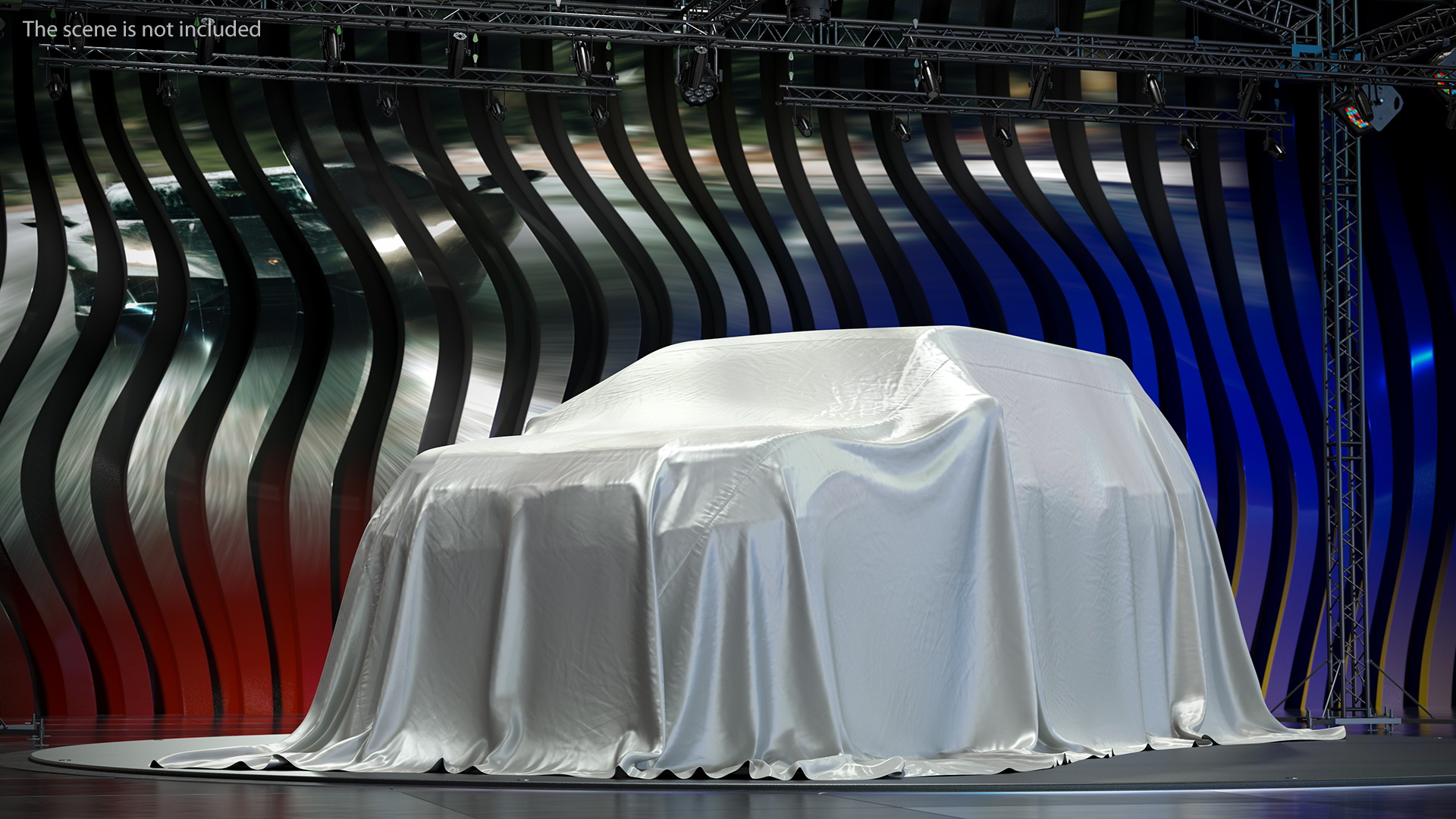 3D Cover Car SUV model