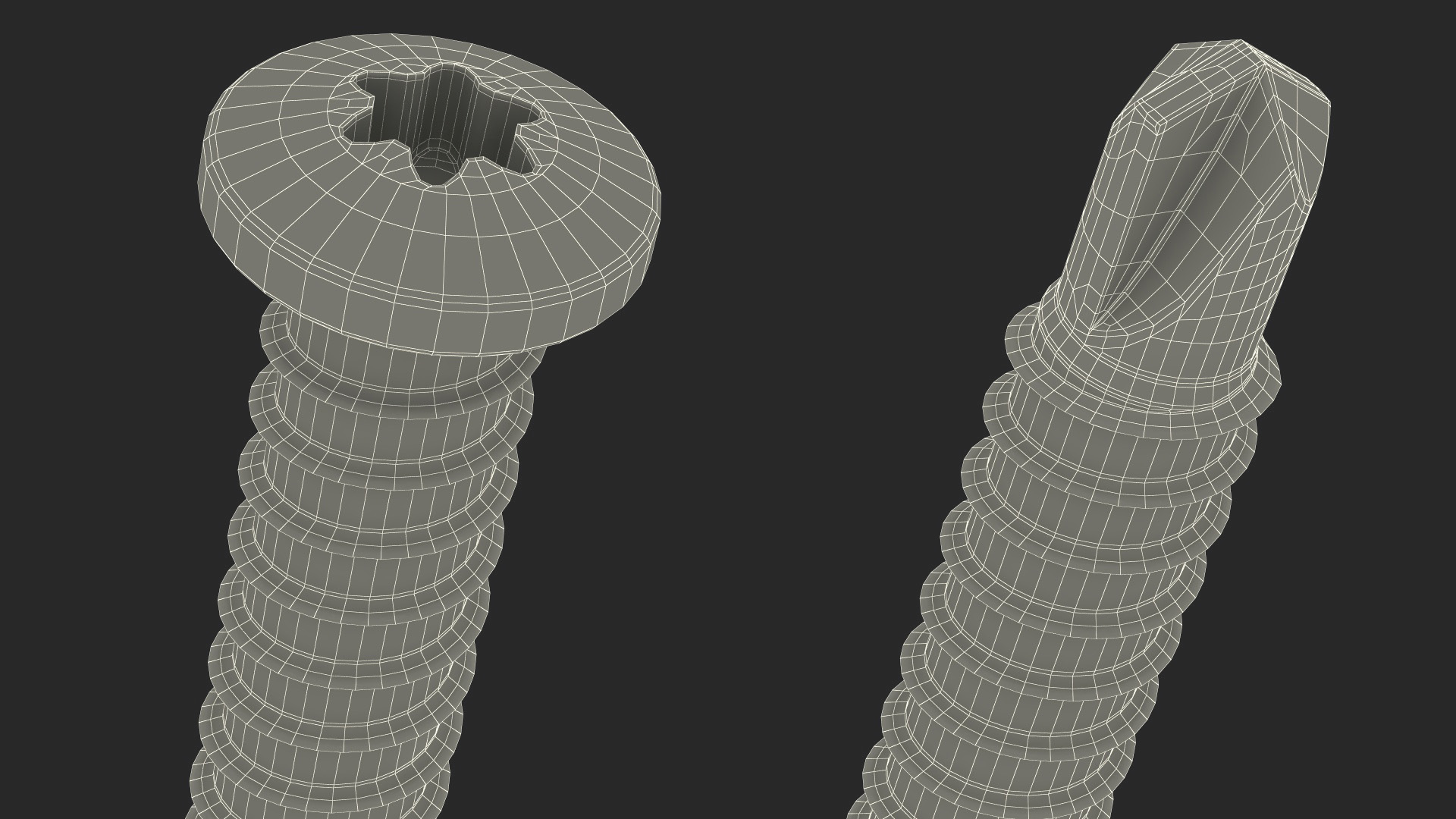 Self Drilling Screw 3D model