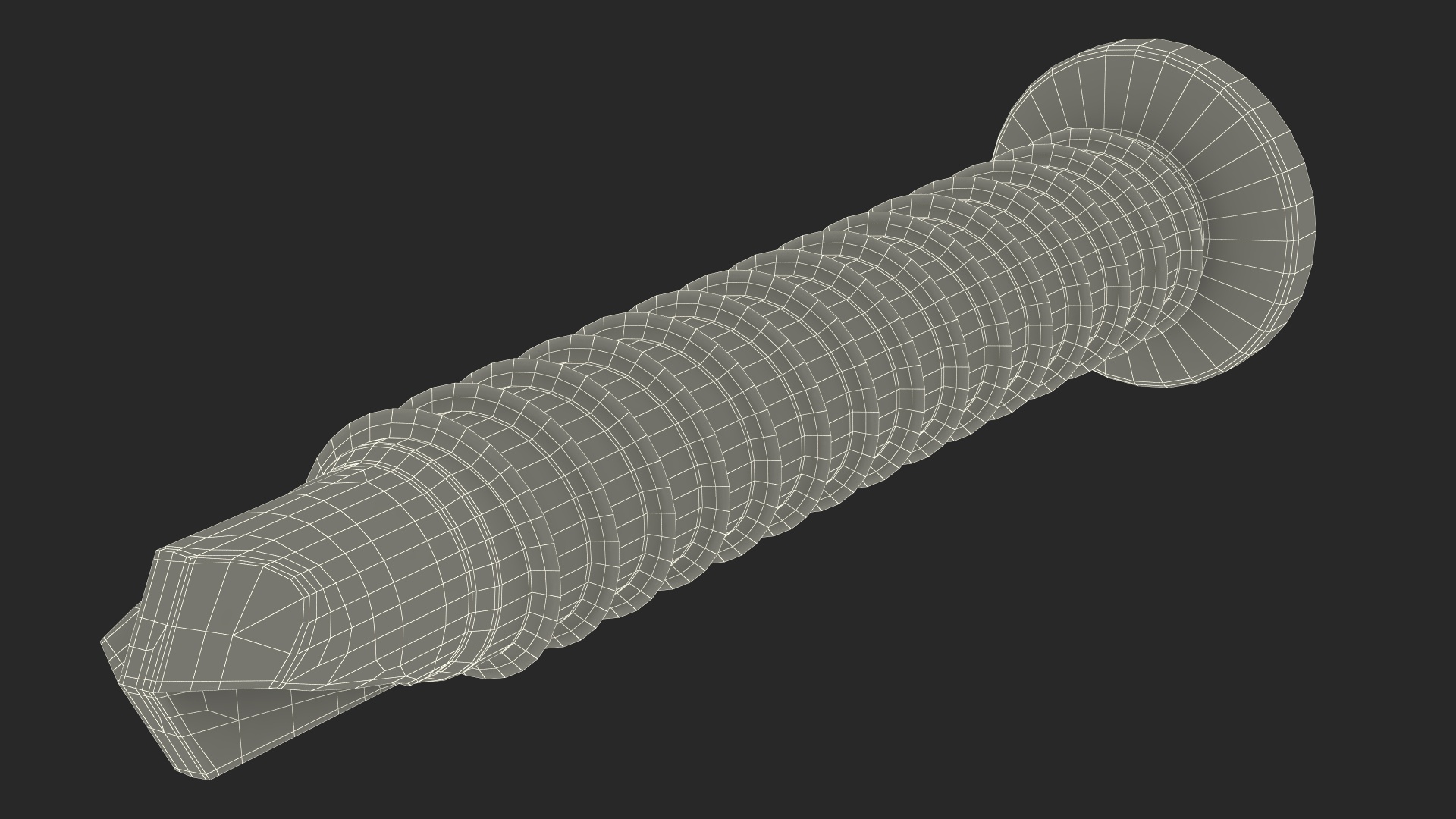 Self Drilling Screw 3D model