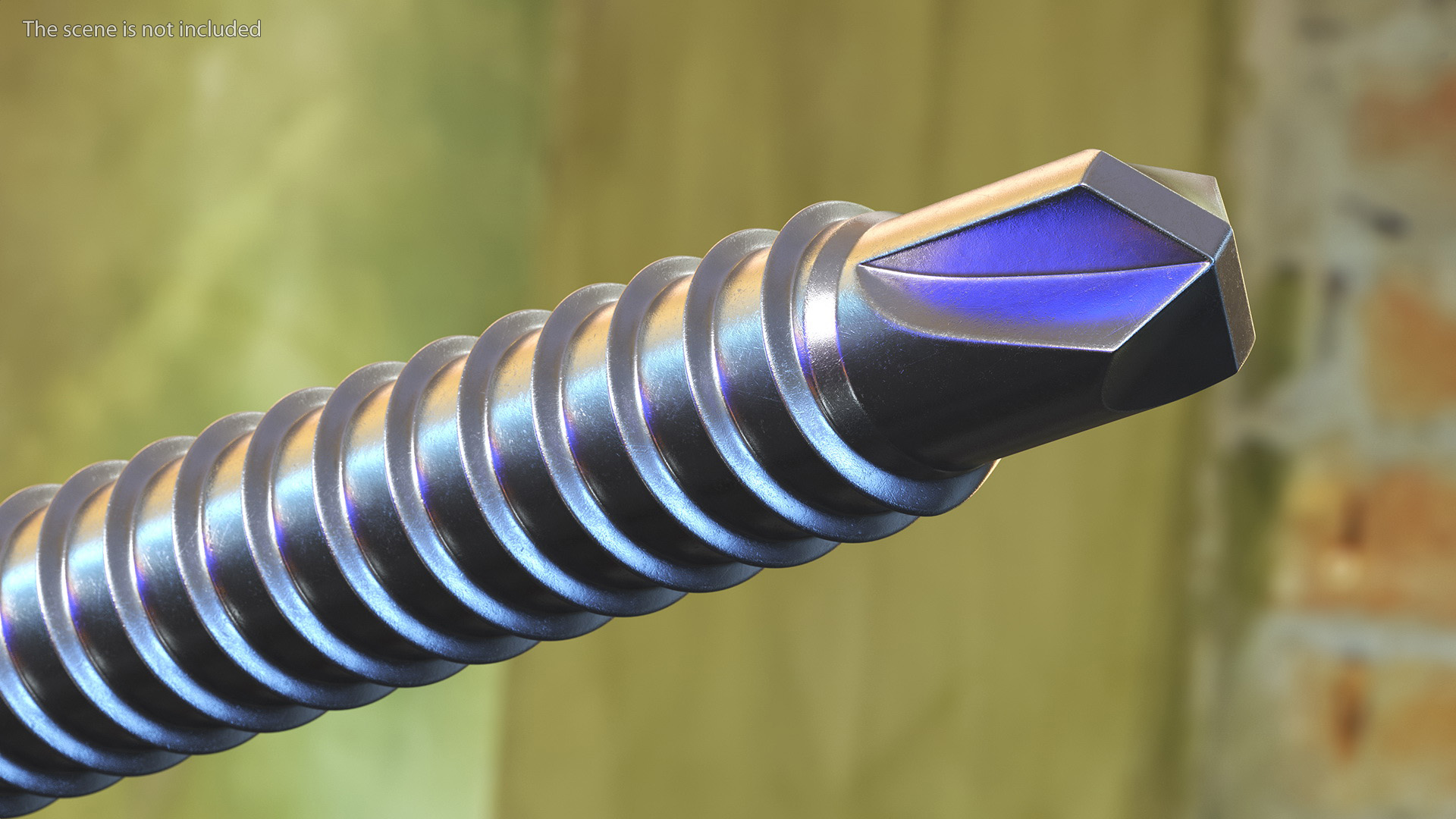 Self Drilling Screw 3D model