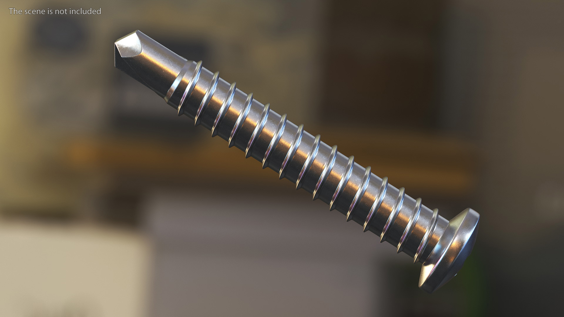 Self Drilling Screw 3D model