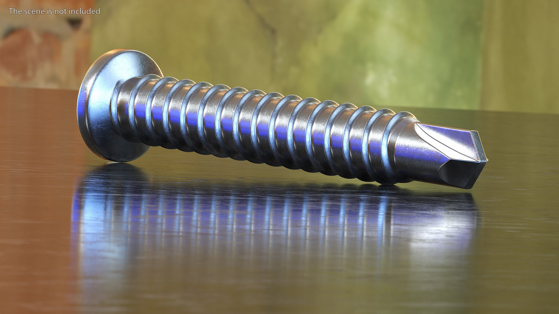 Self Drilling Screw 3D model