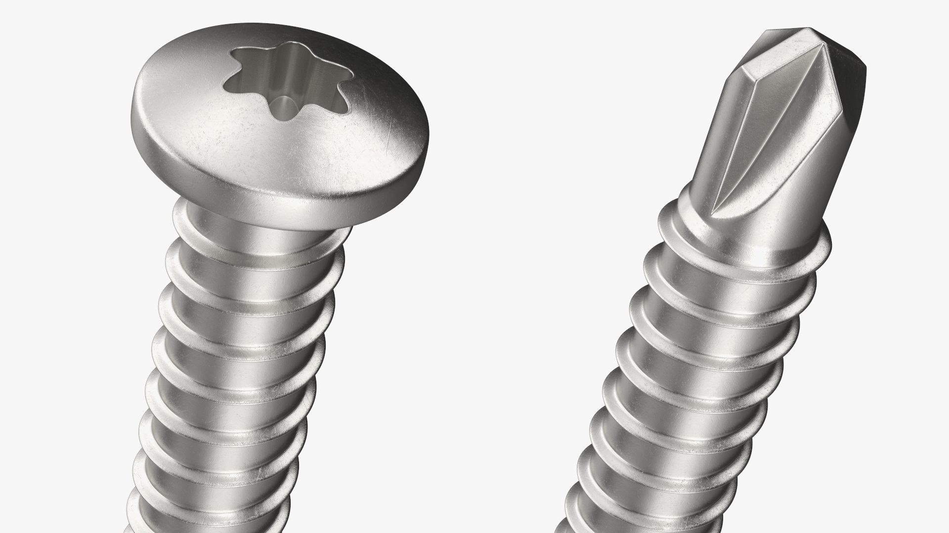 Self Drilling Screw 3D model