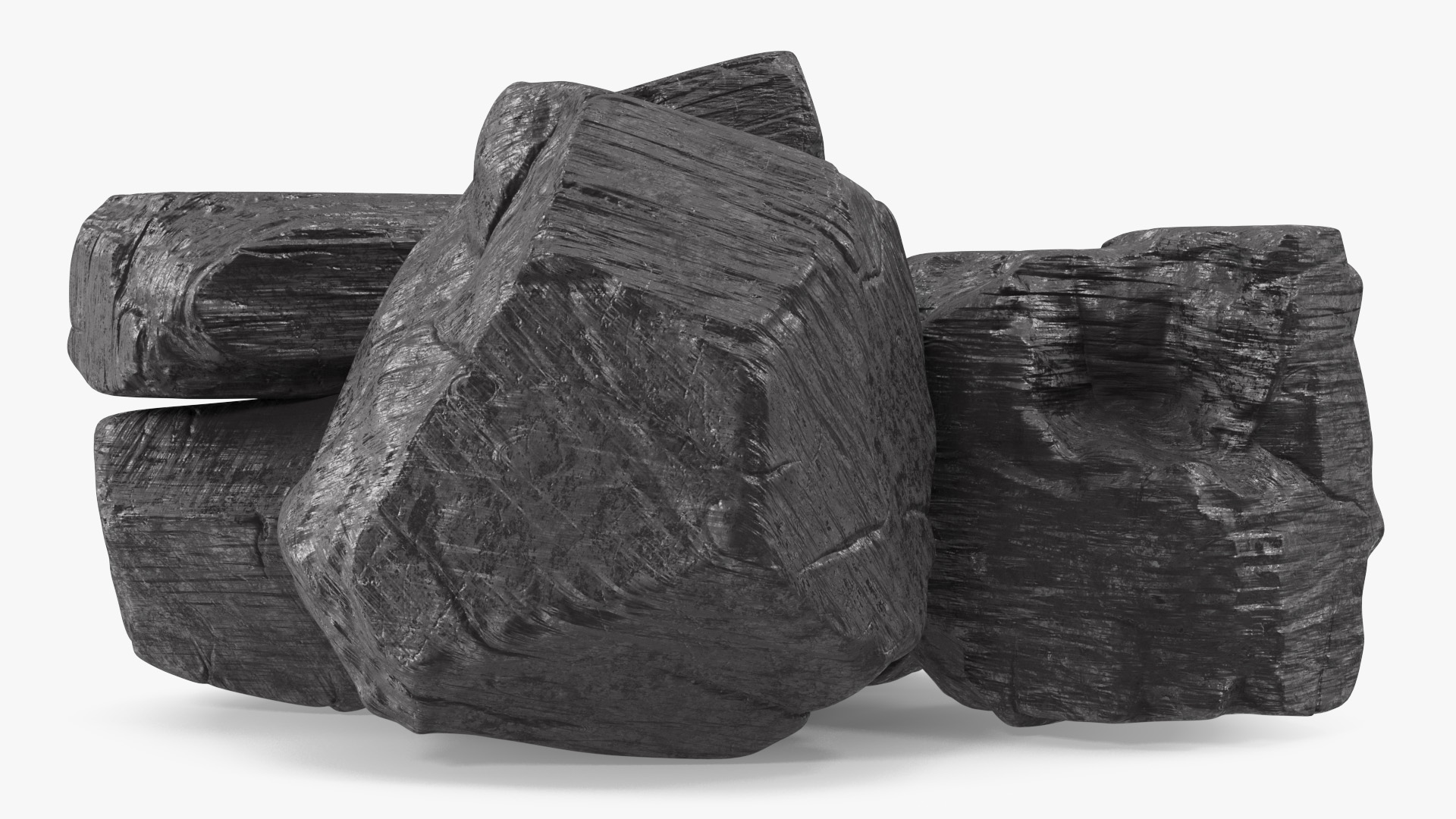 3D model Bituminous Coal Pile