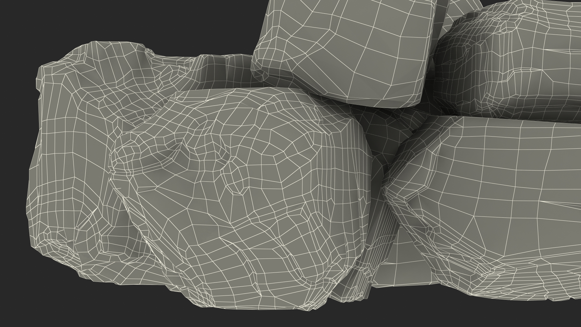 3D model Bituminous Coal Pile