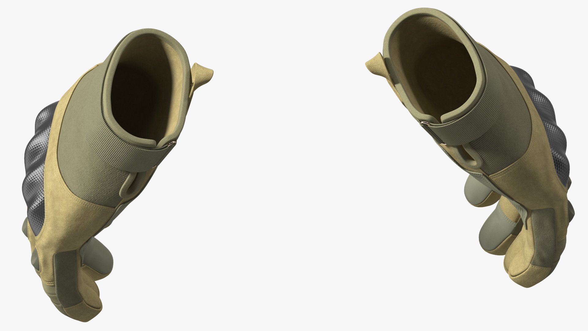 3D model Military Gear Gloves