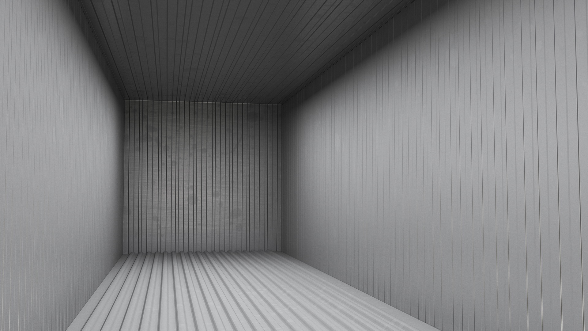 3D Refrigerated Sea Container
