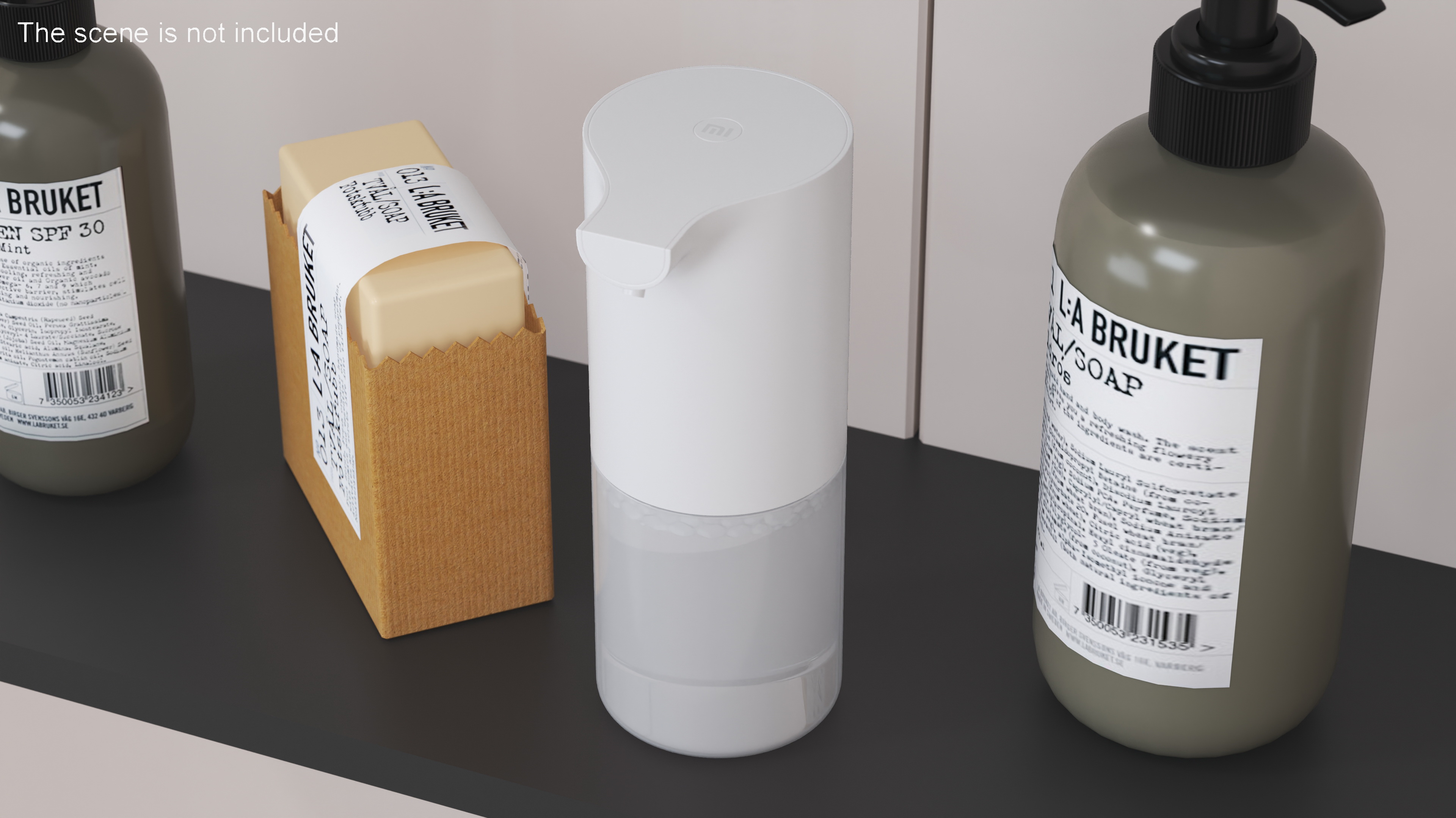 3D model Xiaomi Mijia Automatic Foam Soap Dispenser with Clear Refill