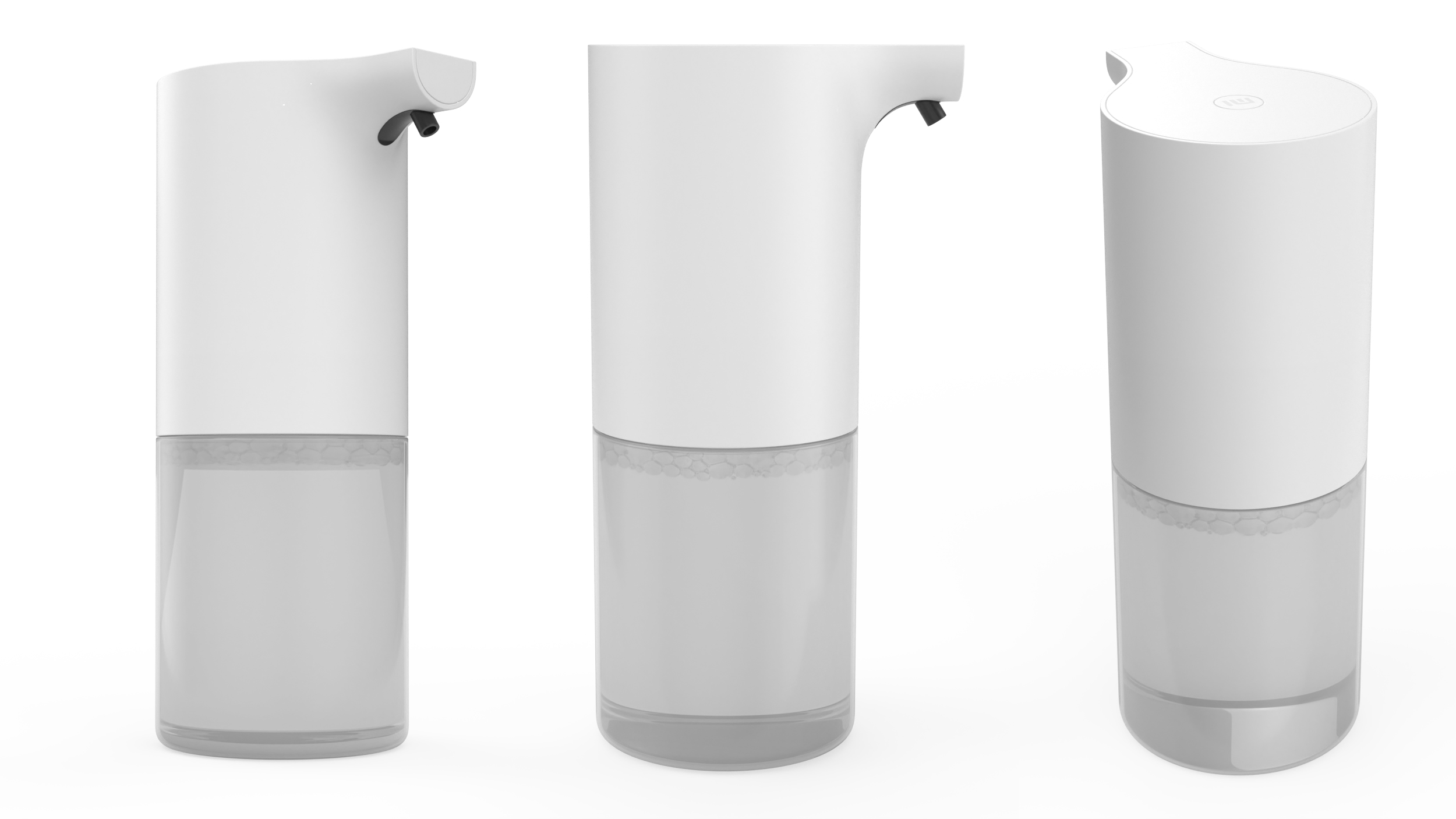 3D model Xiaomi Mijia Automatic Foam Soap Dispenser with Clear Refill