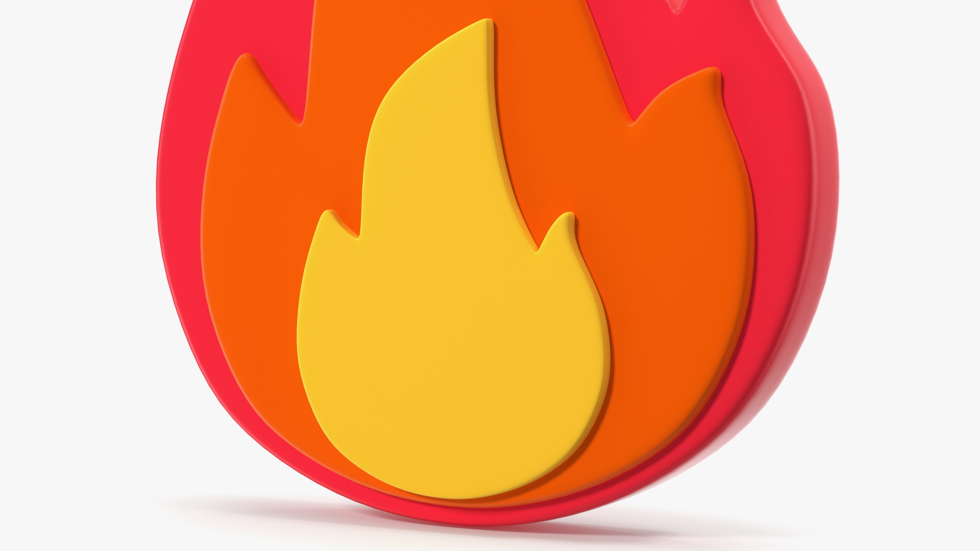 3D Flame Emoji
