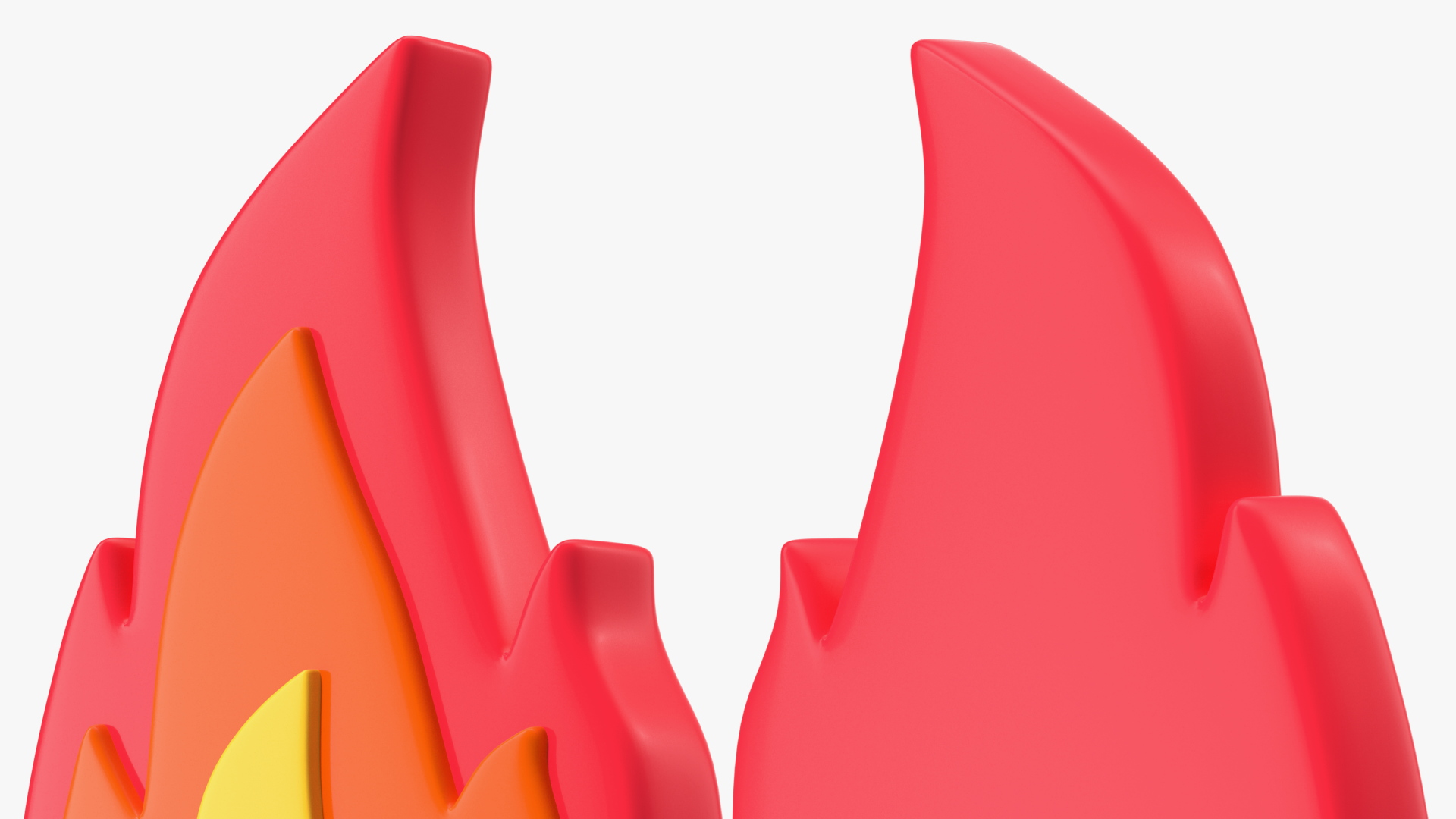 3D Flame Emoji