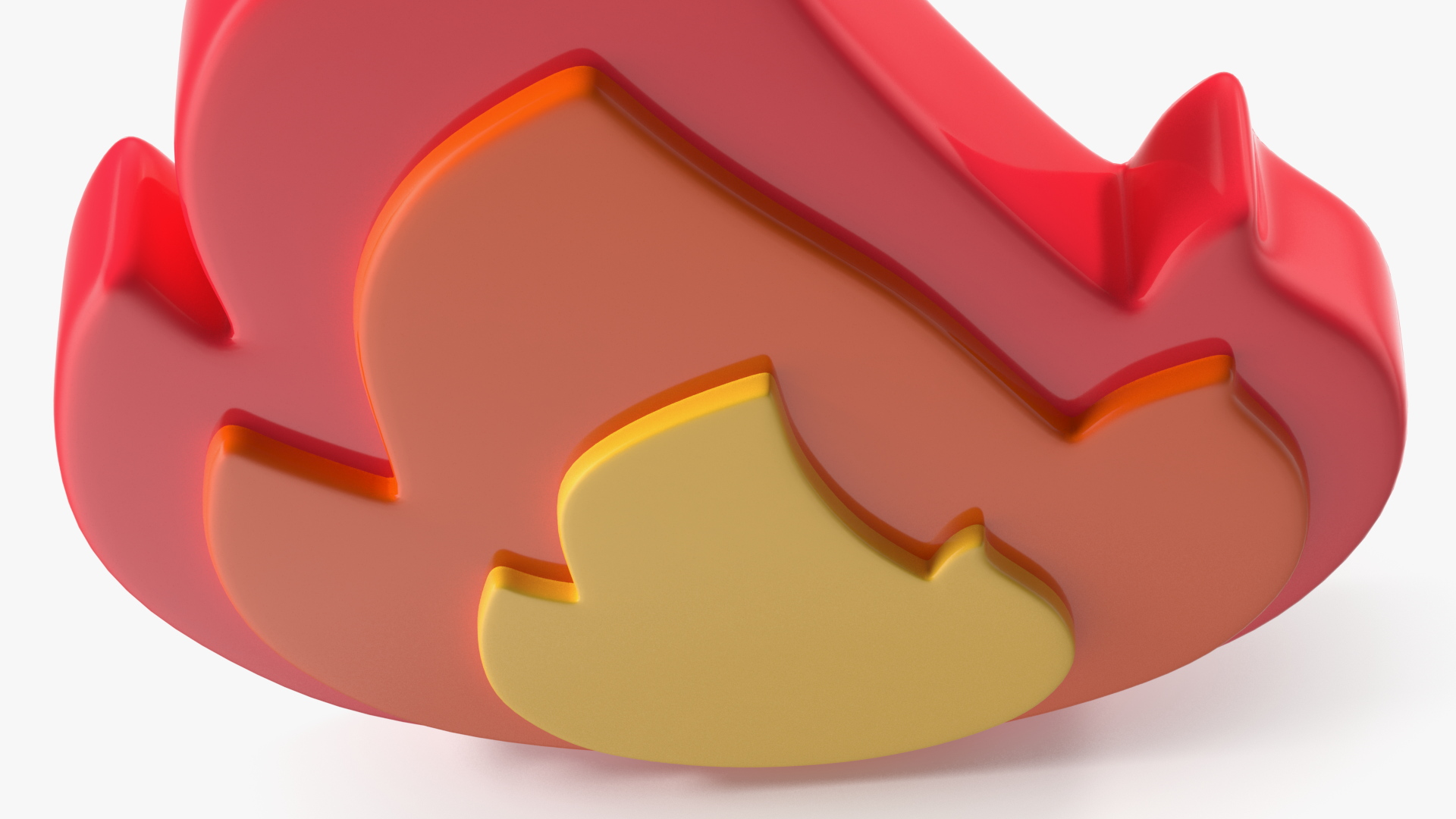 3D Flame Emoji