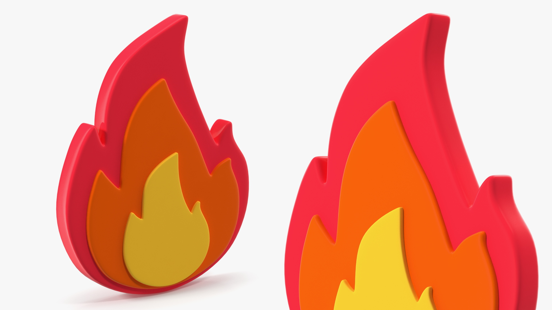 3D Flame Emoji