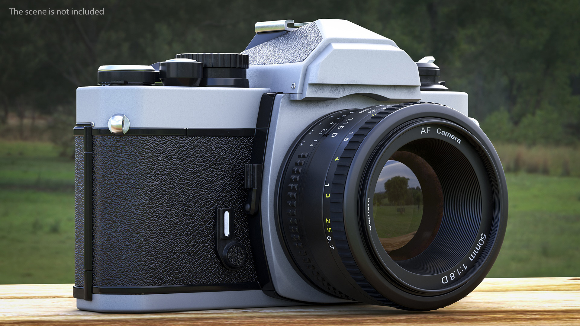 Vintage 35mm Film Camera 3D model
