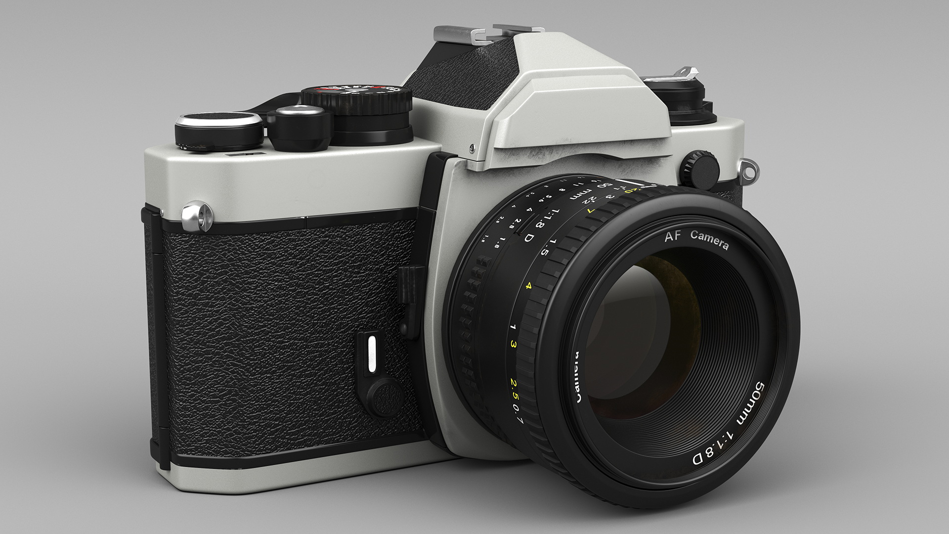 Vintage 35mm Film Camera 3D model