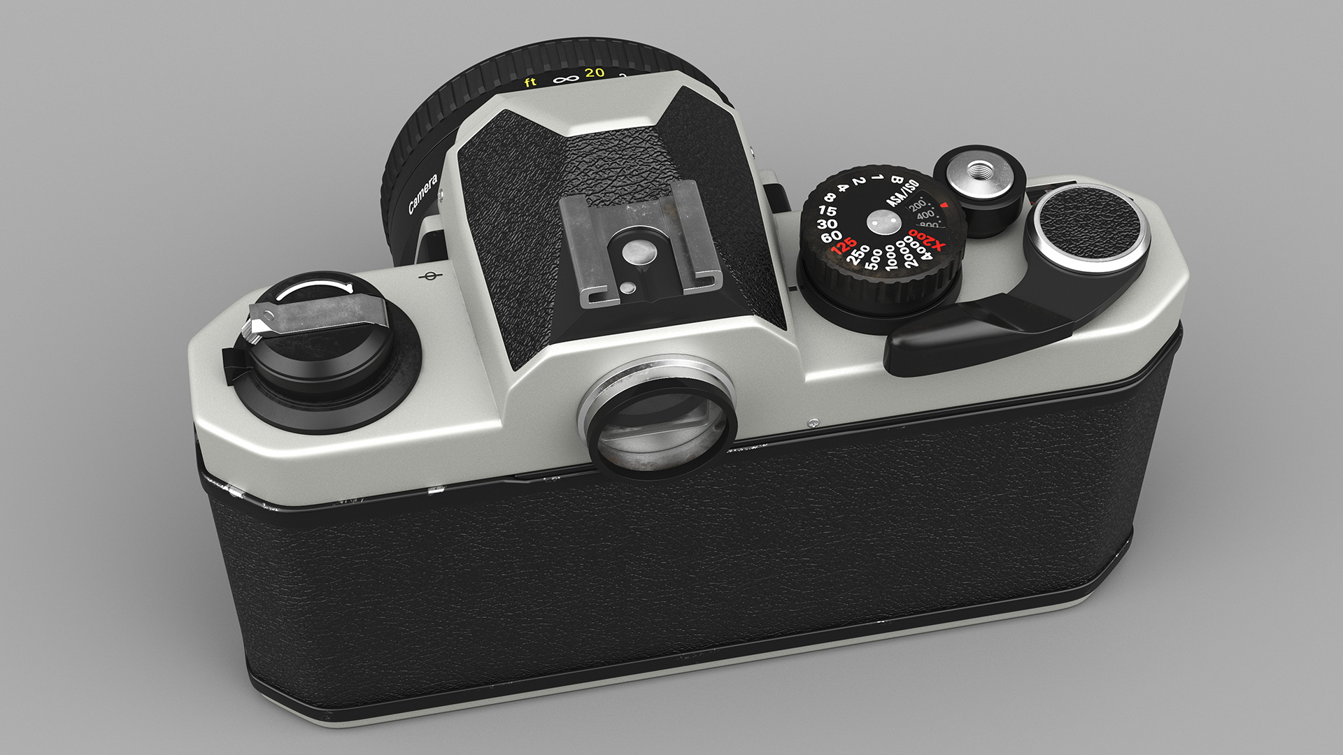 Vintage 35mm Film Camera 3D model