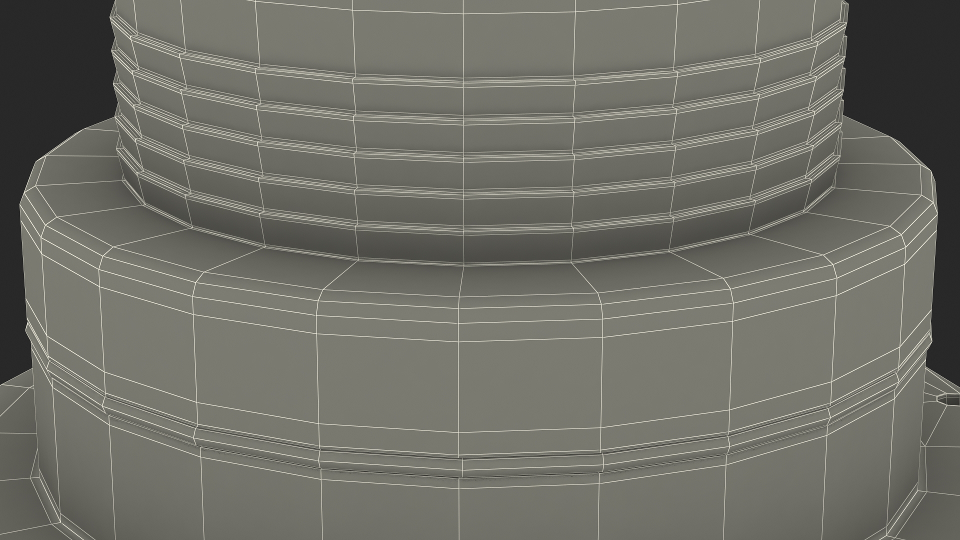 LED Beacon Red 3D model