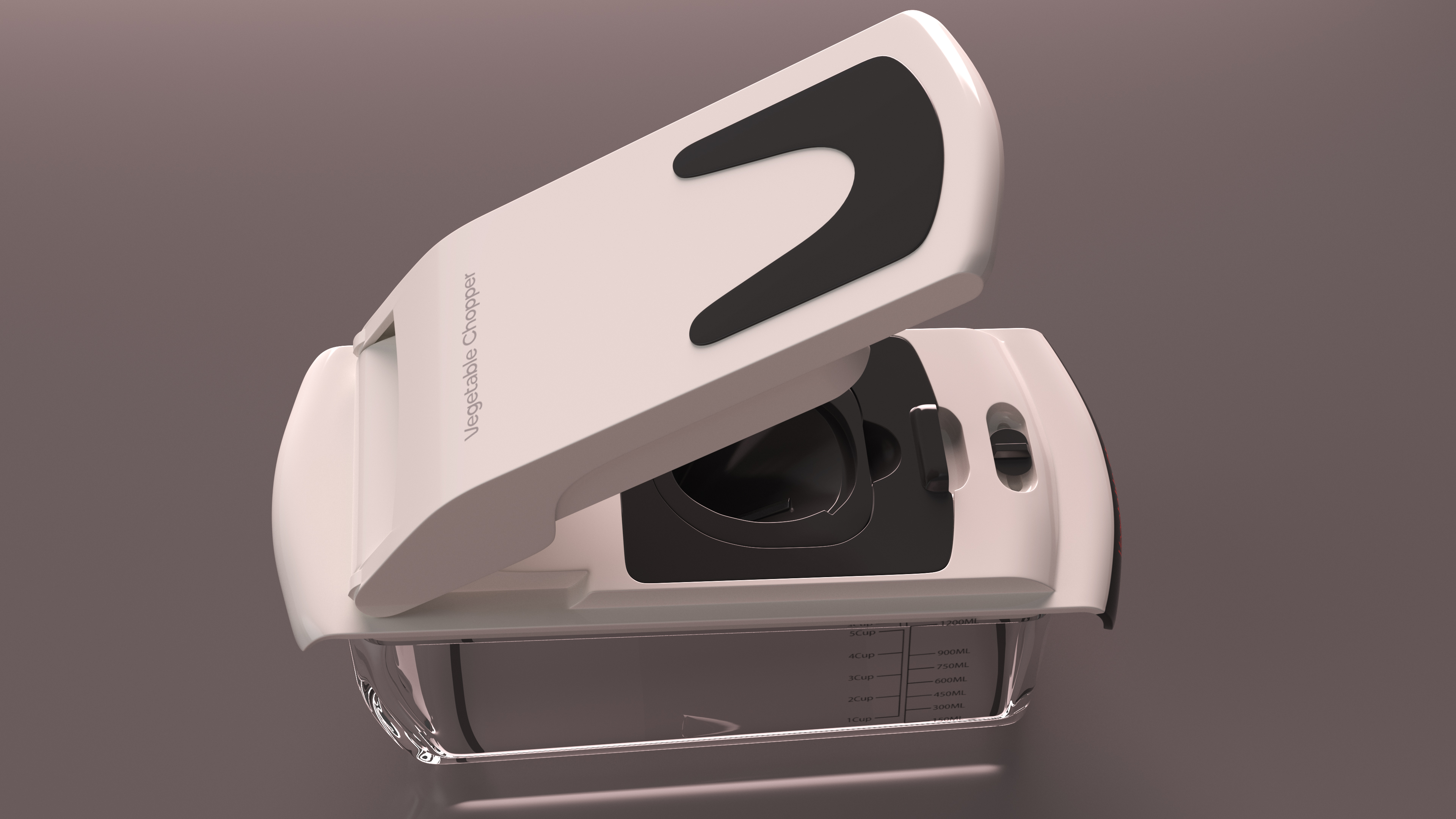 3D model Ribbon Blade Vegetable Chopper