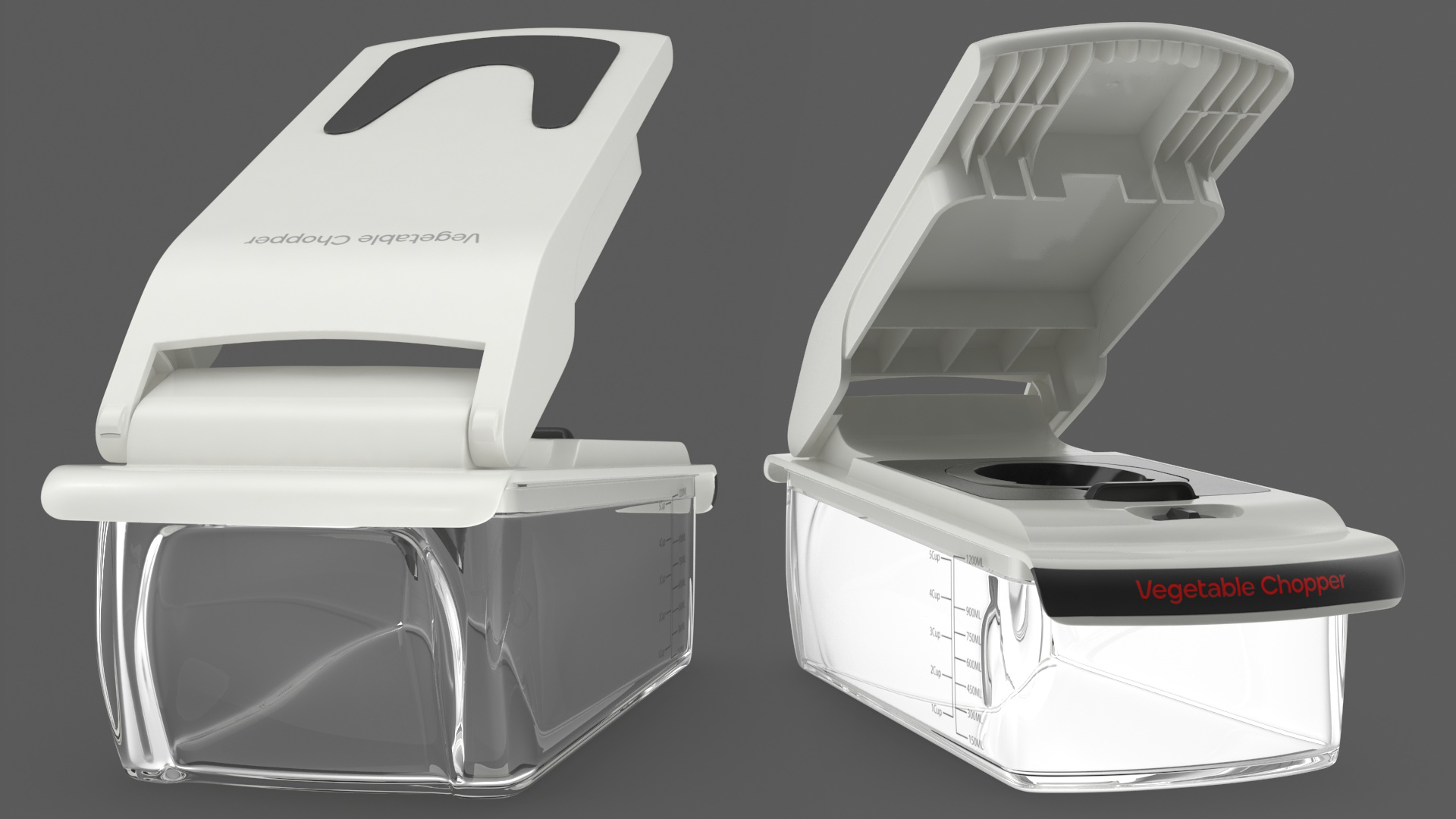 3D model Ribbon Blade Vegetable Chopper