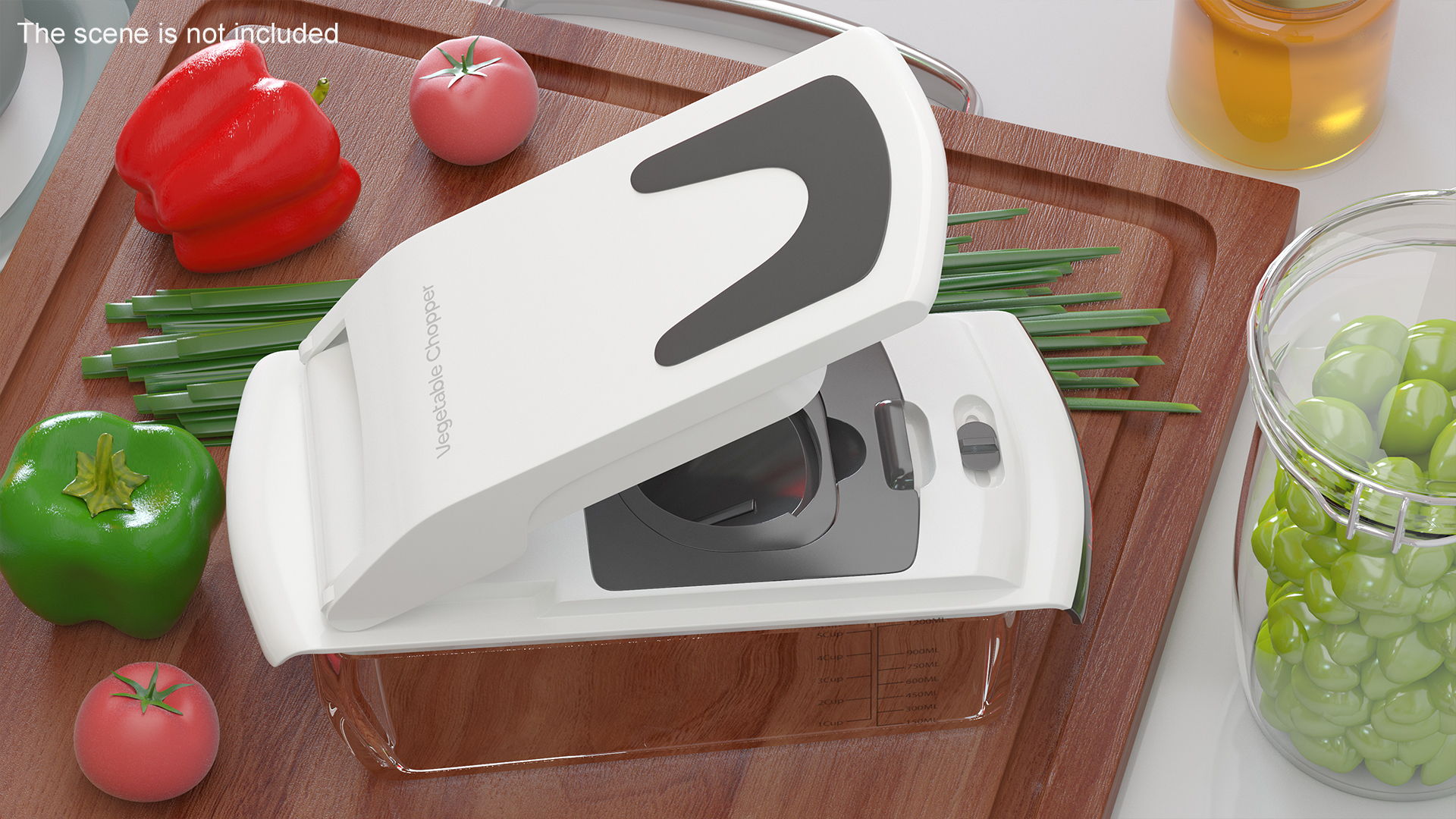 3D model Ribbon Blade Vegetable Chopper