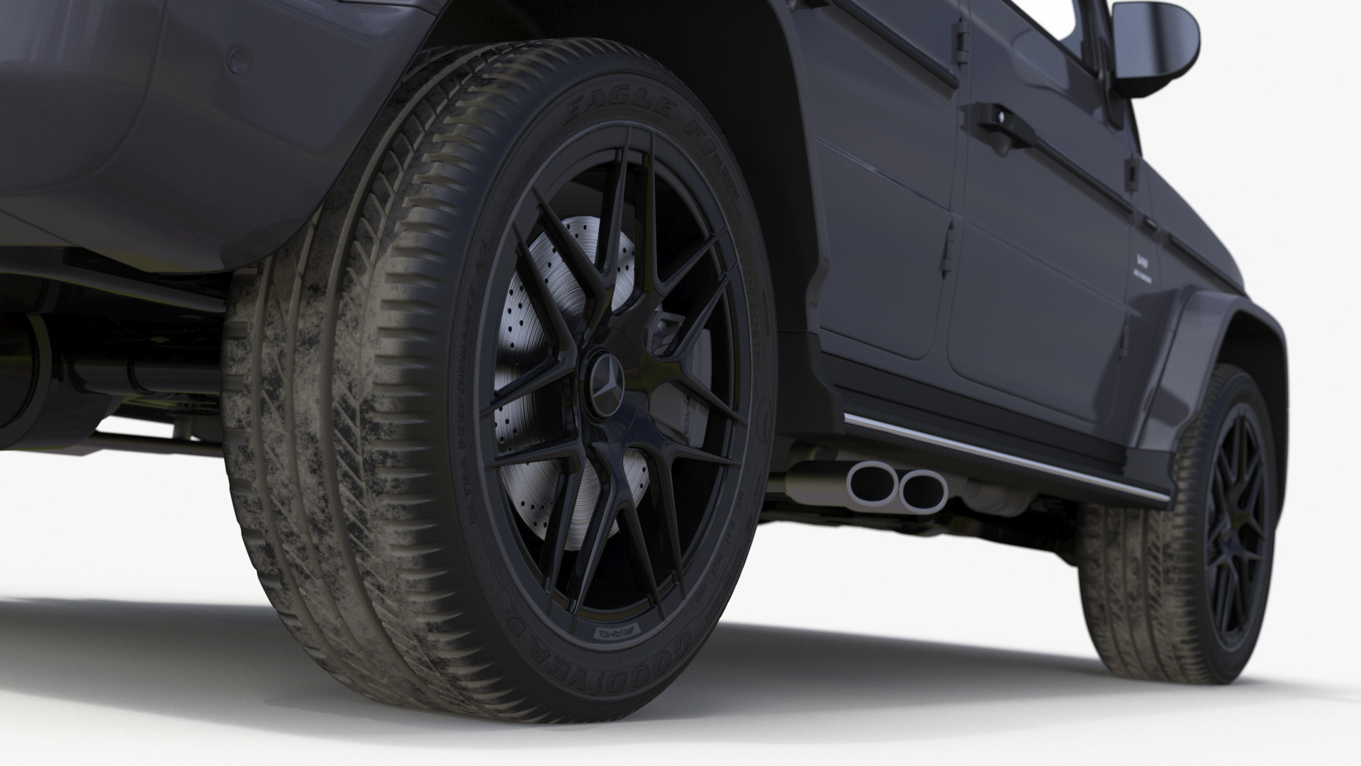 3D Mercedes-Benz G63 AMG Gray