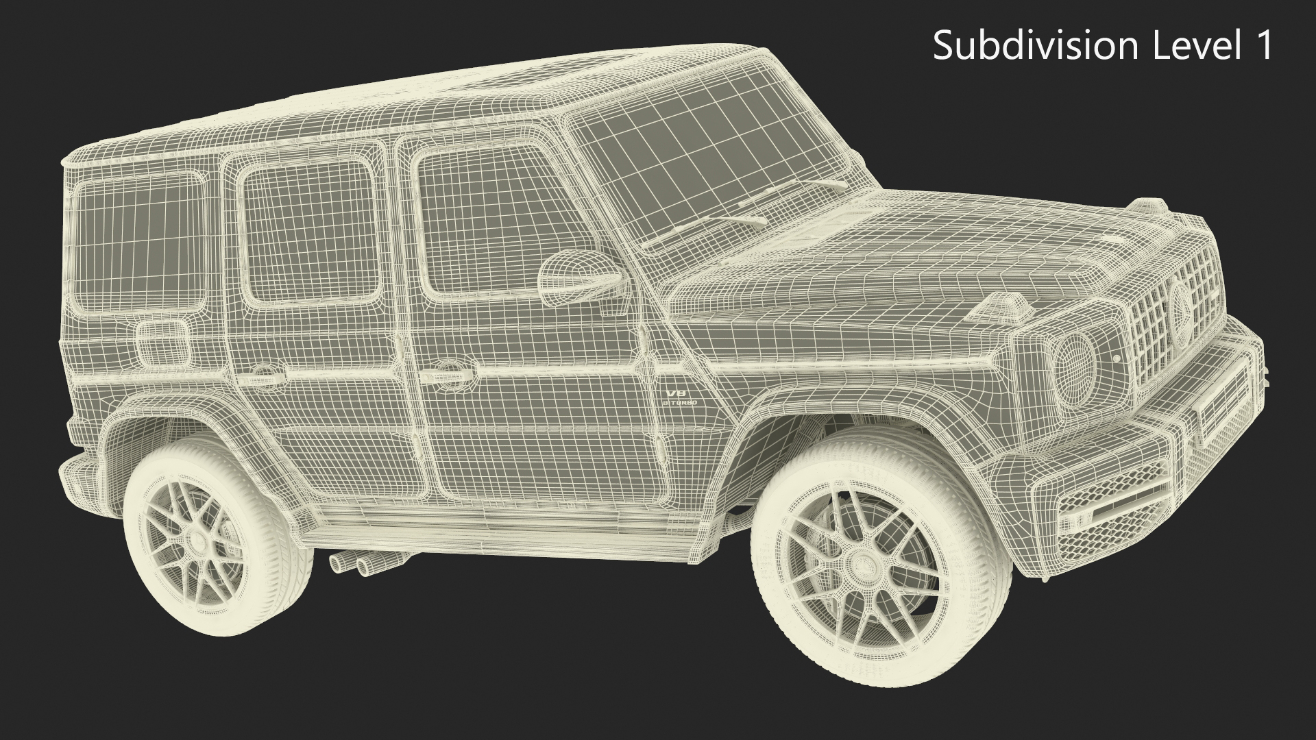 3D Mercedes-Benz G63 AMG Gray
