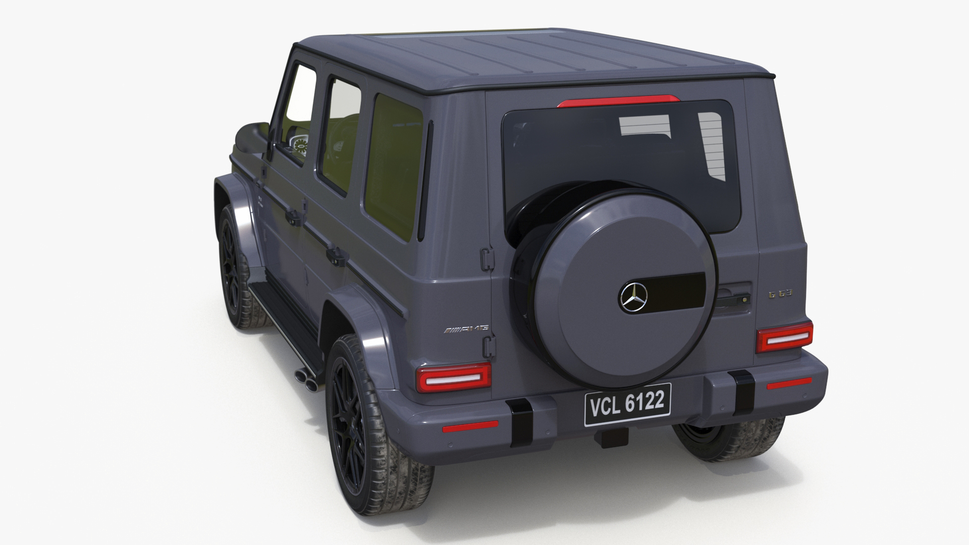 3D Mercedes-Benz G63 AMG Gray