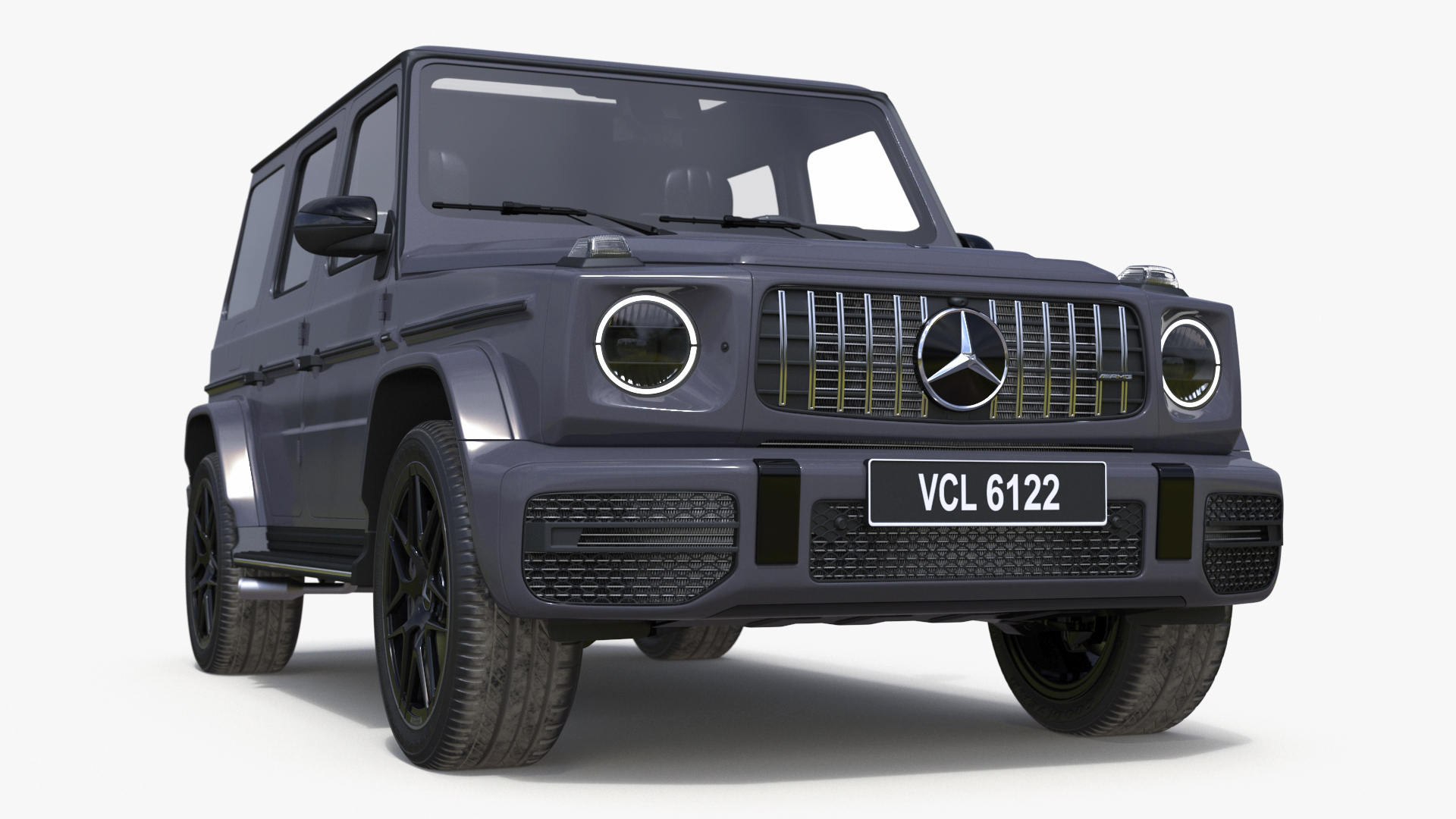 3D Mercedes-Benz G63 AMG Gray