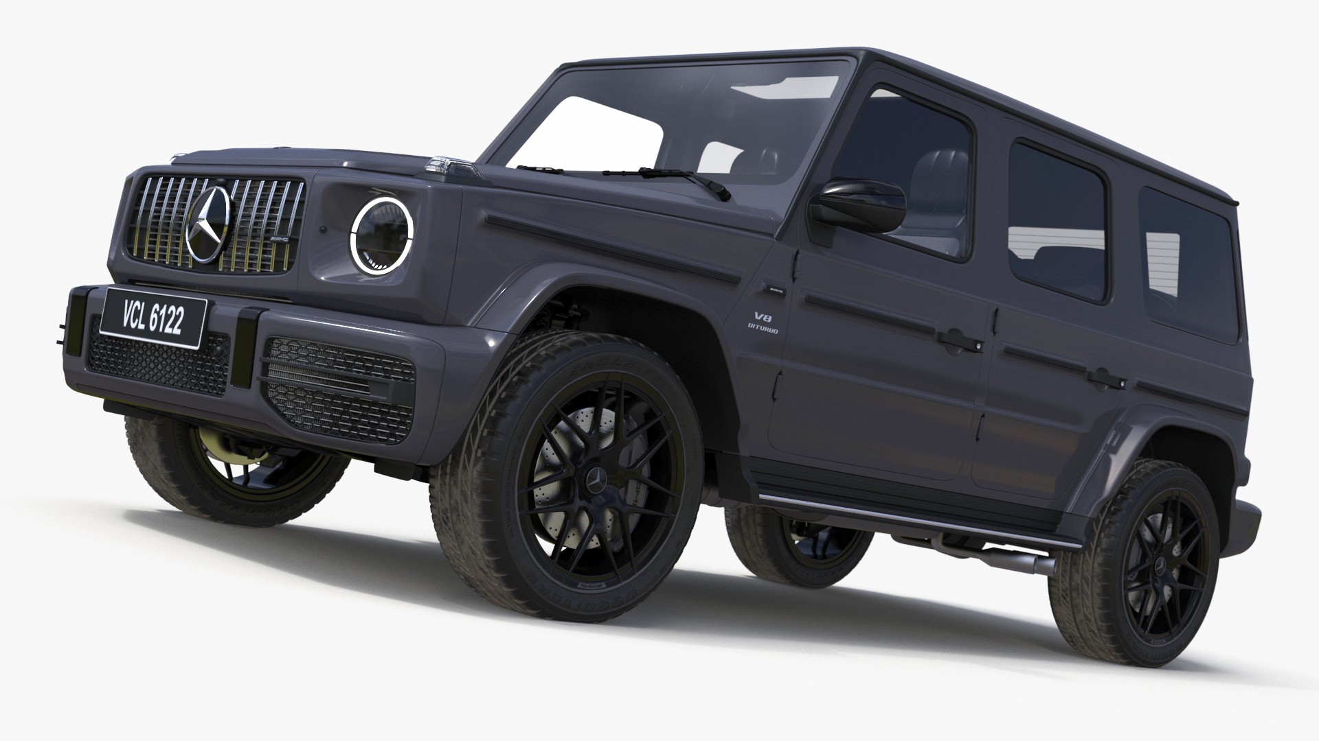 3D Mercedes-Benz G63 AMG Gray
