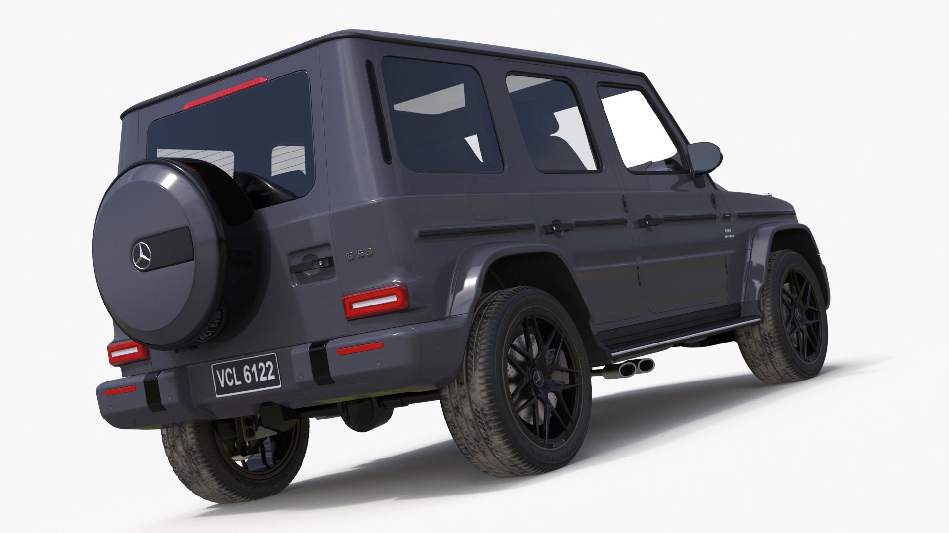 3D Mercedes-Benz G63 AMG Gray