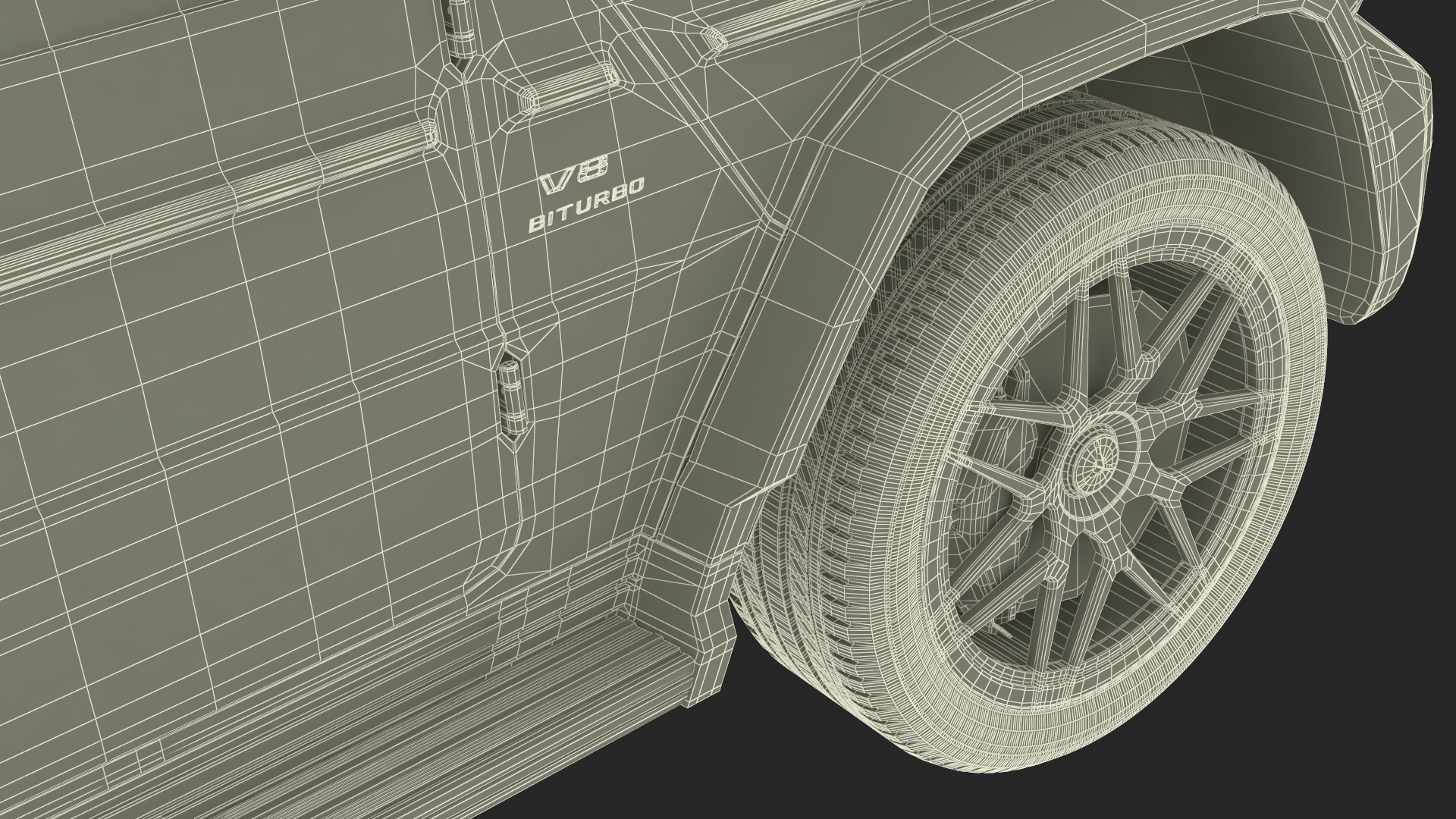 3D Mercedes-Benz G63 AMG Gray