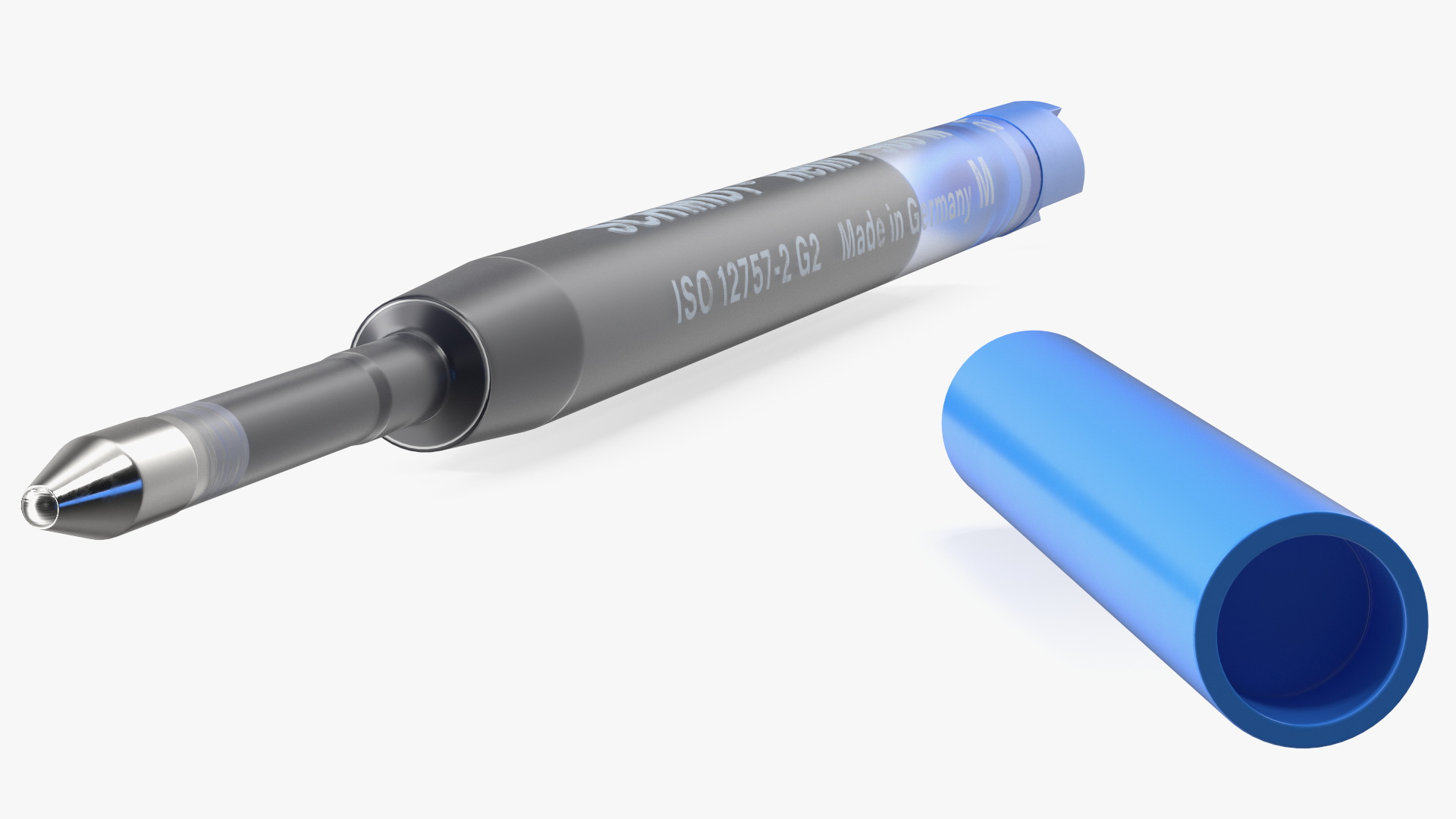 3D Blue Schmidt P900 Ballpoint Pen Refill model