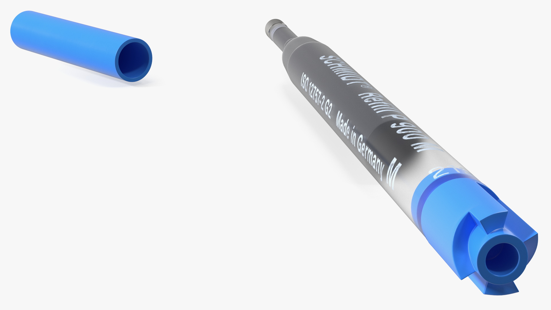 3D Blue Schmidt P900 Ballpoint Pen Refill model
