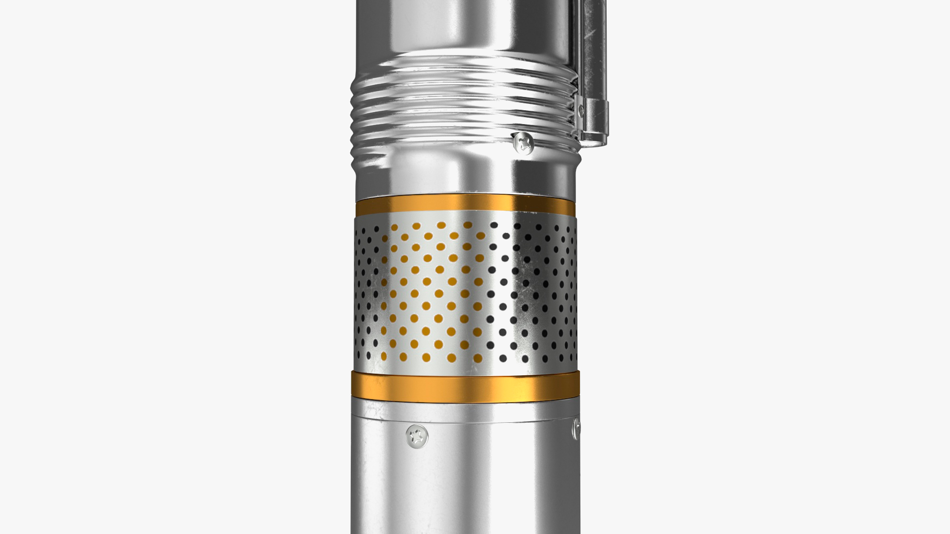 Stainless Steel Submersible Electric Water Pump 3D