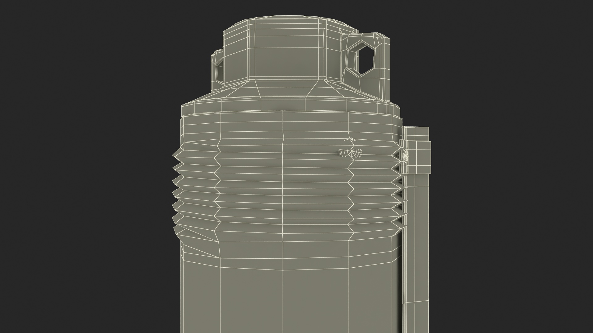 Stainless Steel Submersible Electric Water Pump 3D
