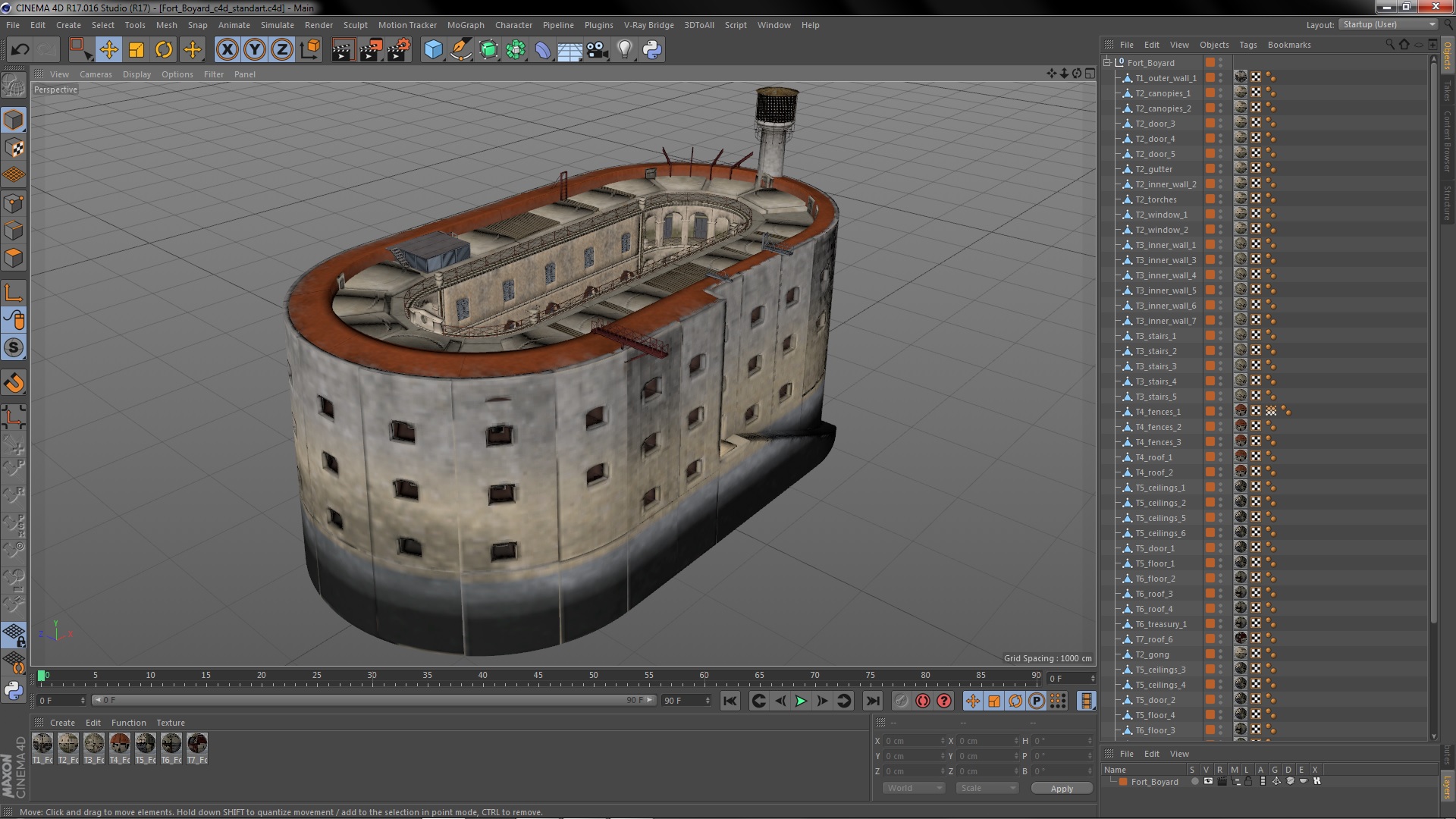3D Fort Boyard