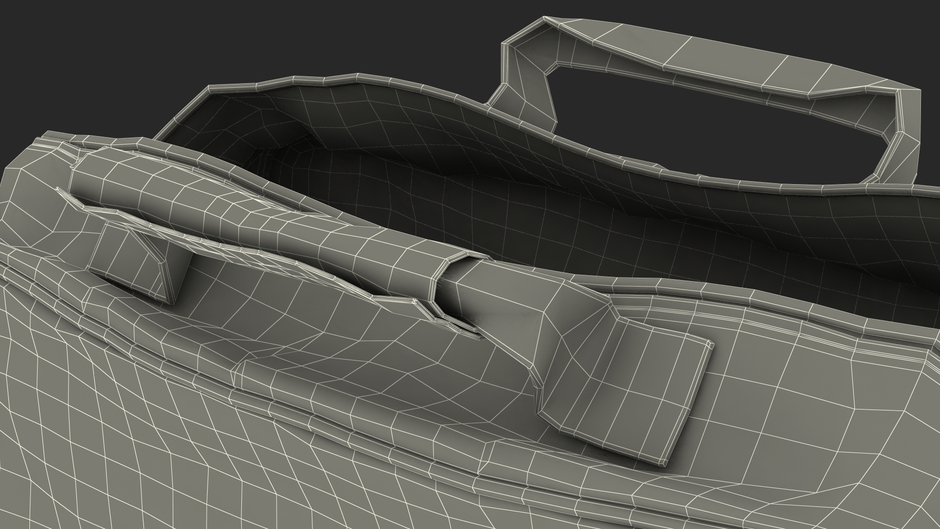 Roadside Emergency Assistance Kit Bag Open 3D