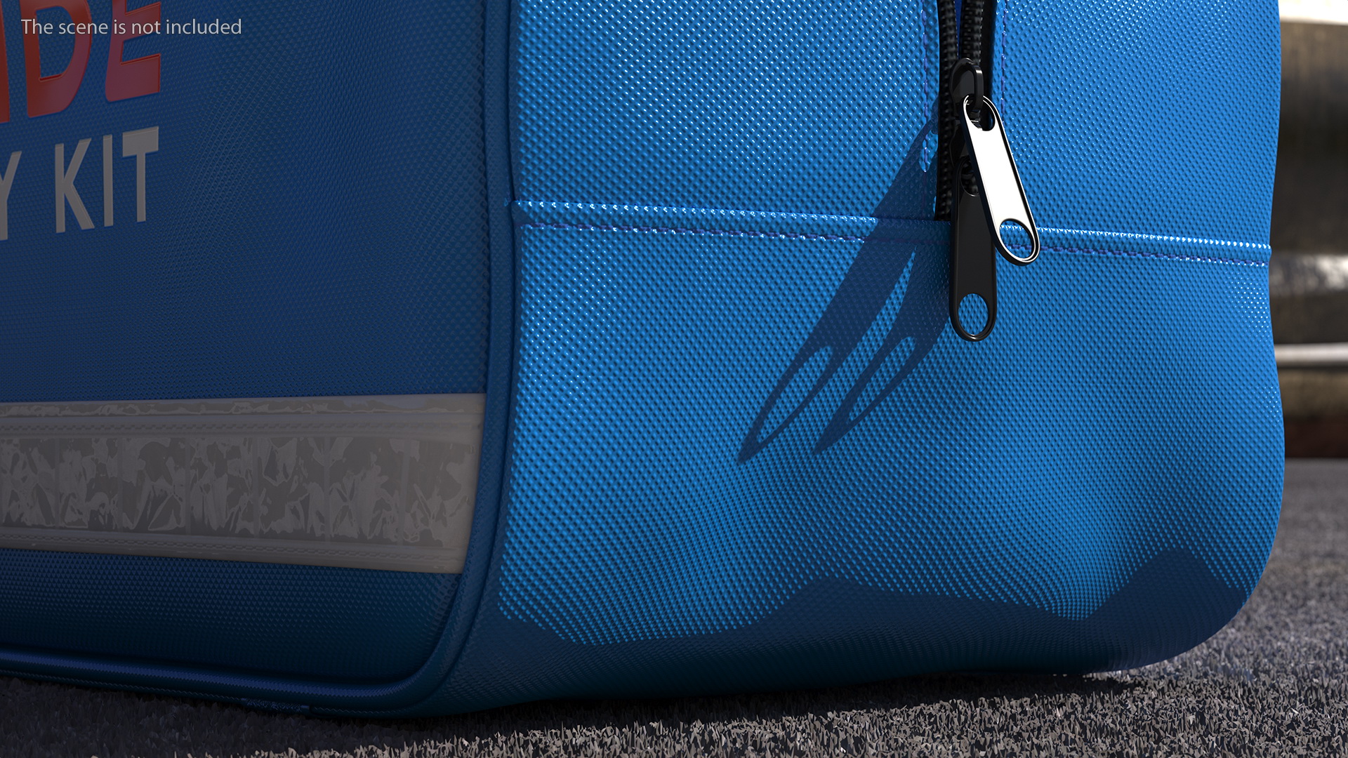 Roadside Emergency Assistance Kit Bag Open 3D