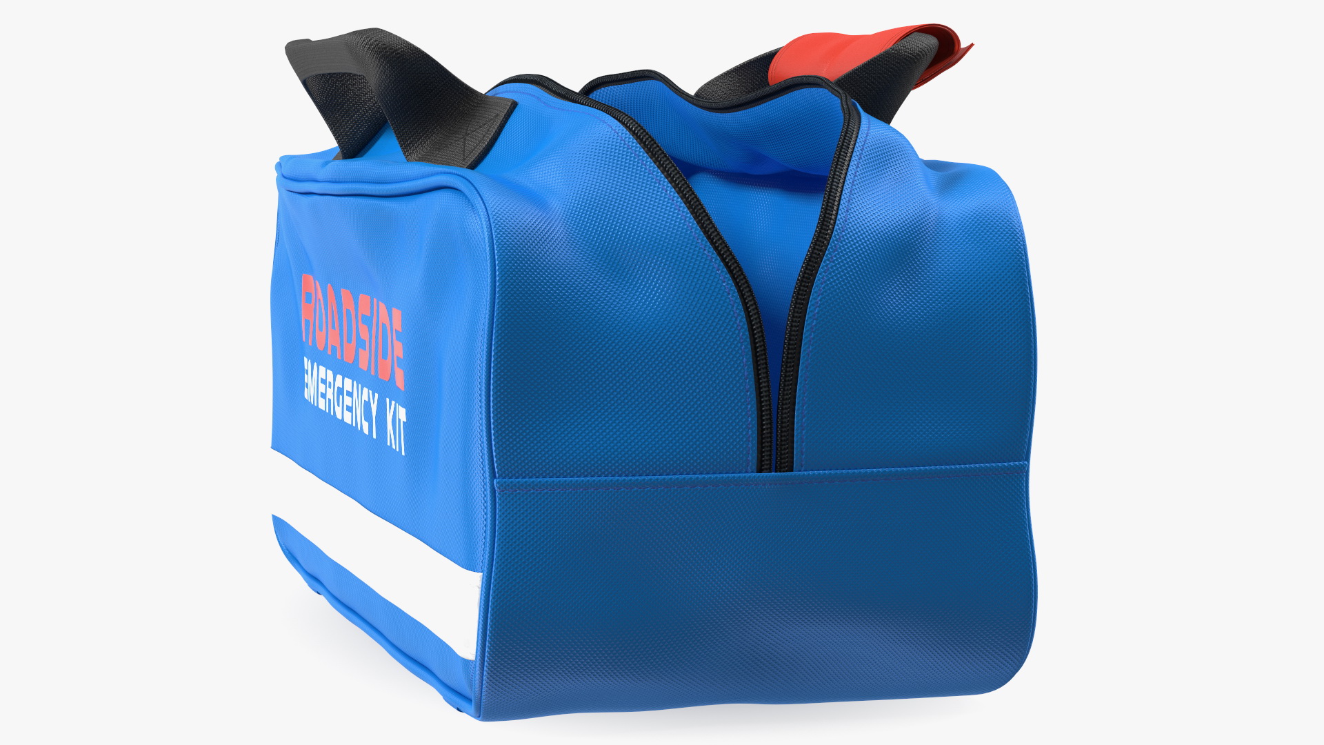 Roadside Emergency Assistance Kit Bag Open 3D
