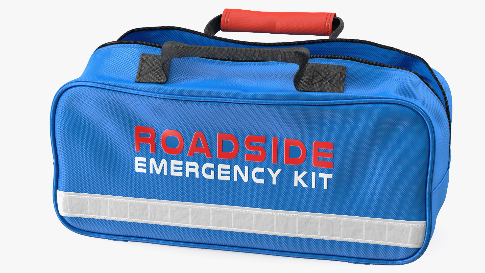 Roadside Emergency Assistance Kit Bag Open 3D