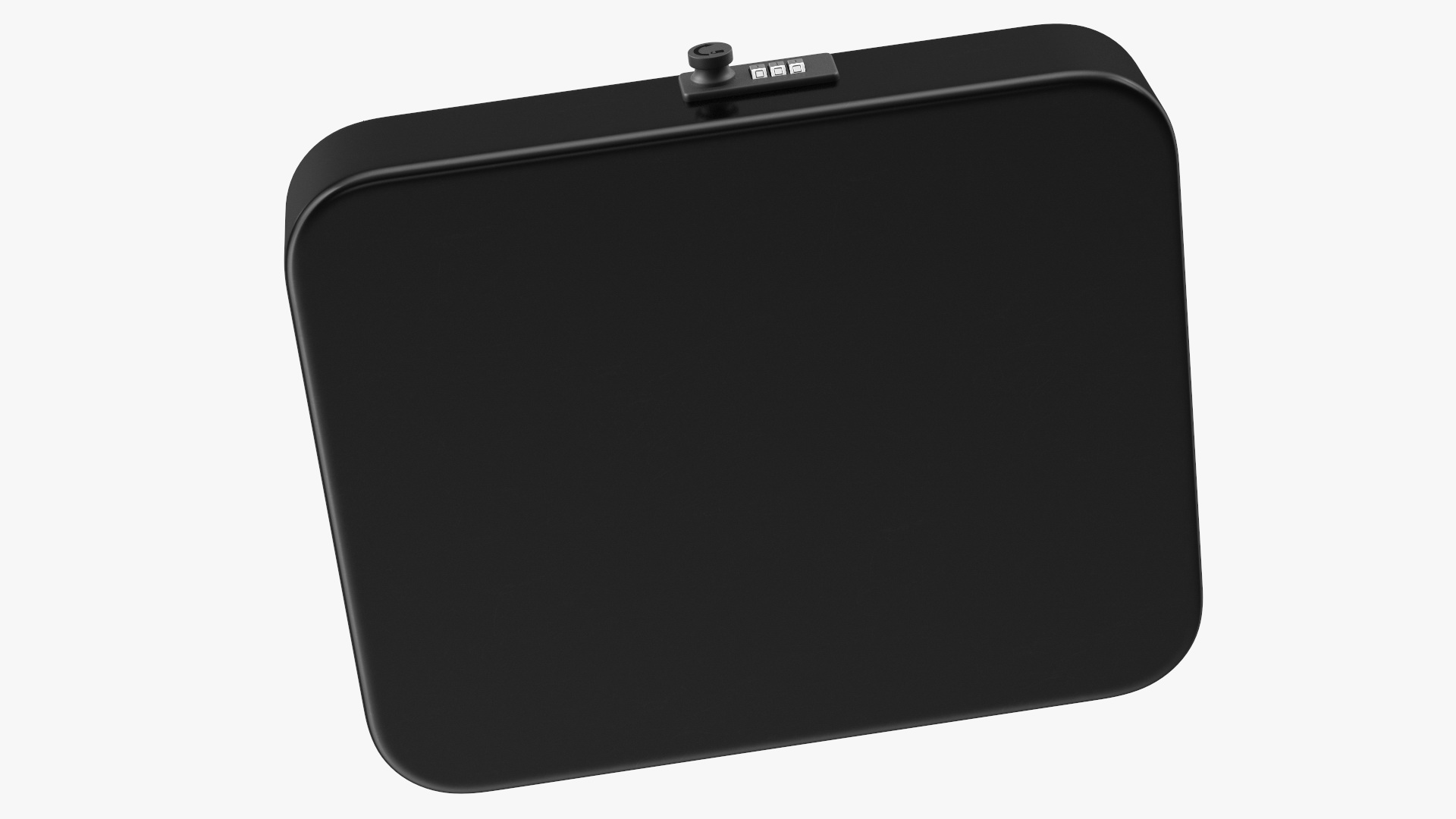 3D Cash Box Black Rigged